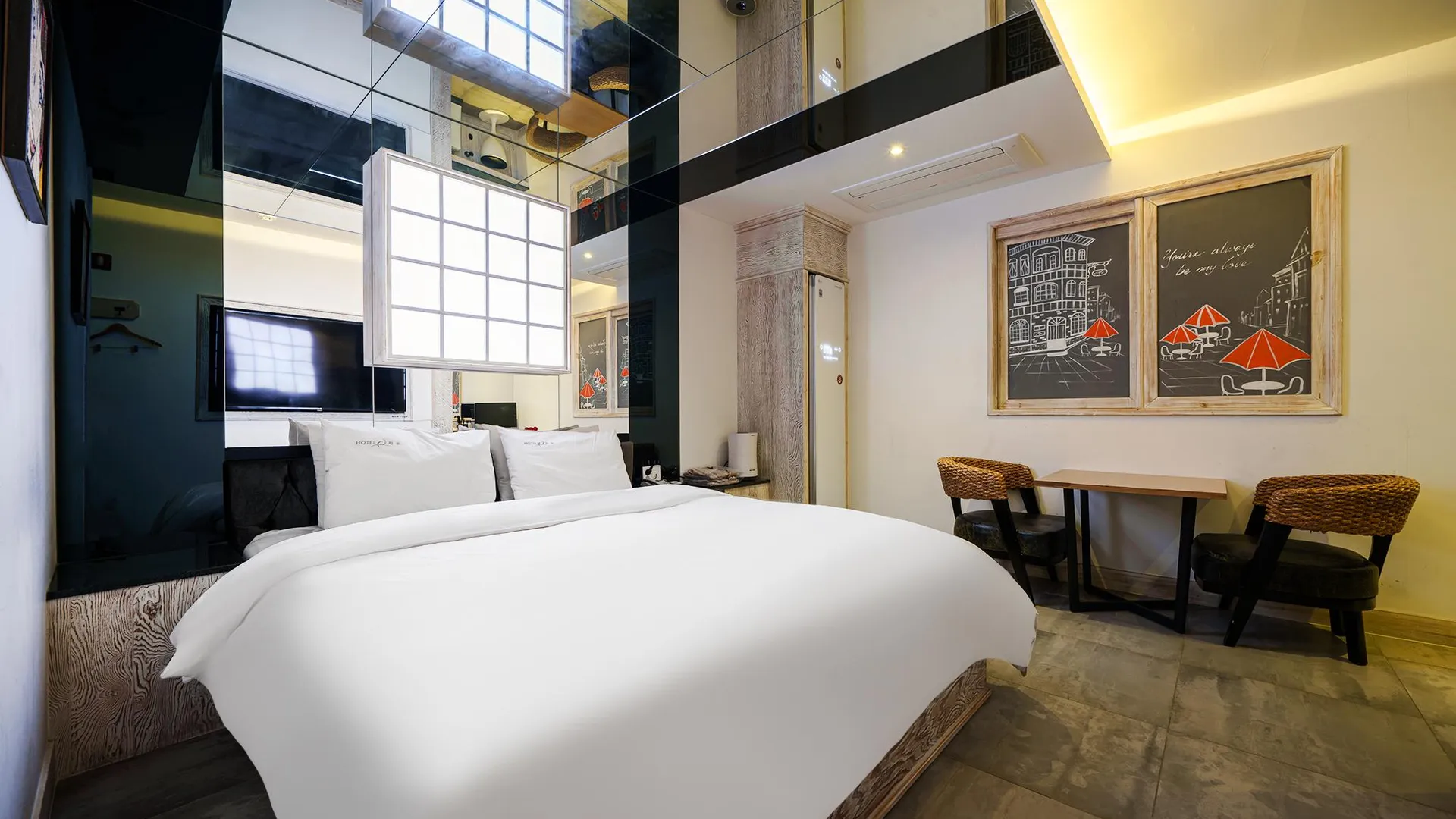 이천 용인 자유 드라이브인 무인텔 3성급 호텔 스위트룸