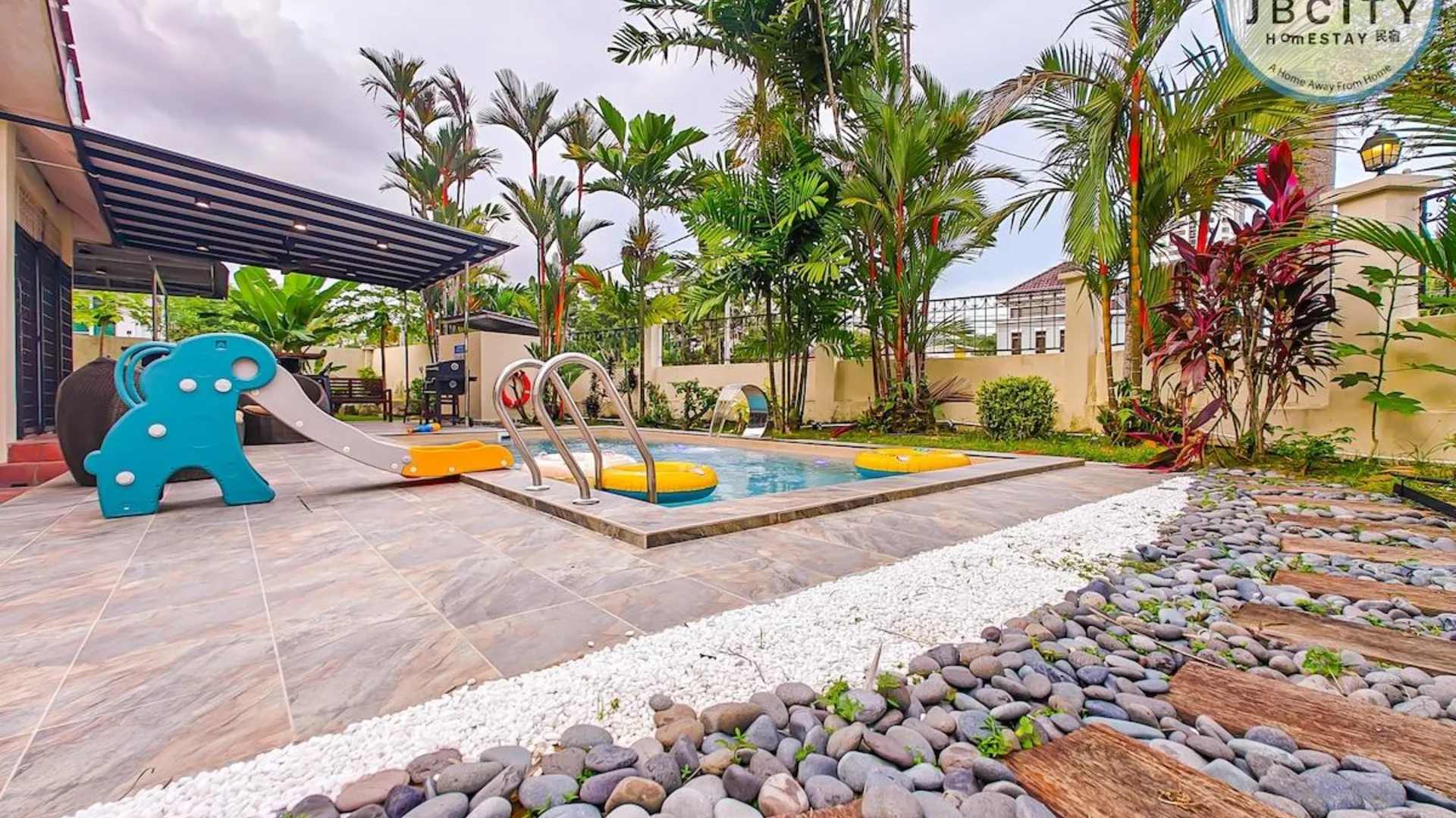 조호바루 / 조호르바루 조호바루 시내의 빌라 (448m², 침실 5개, 프라이빗 욕실 4개) 3성급 싱글룸 레스토랑