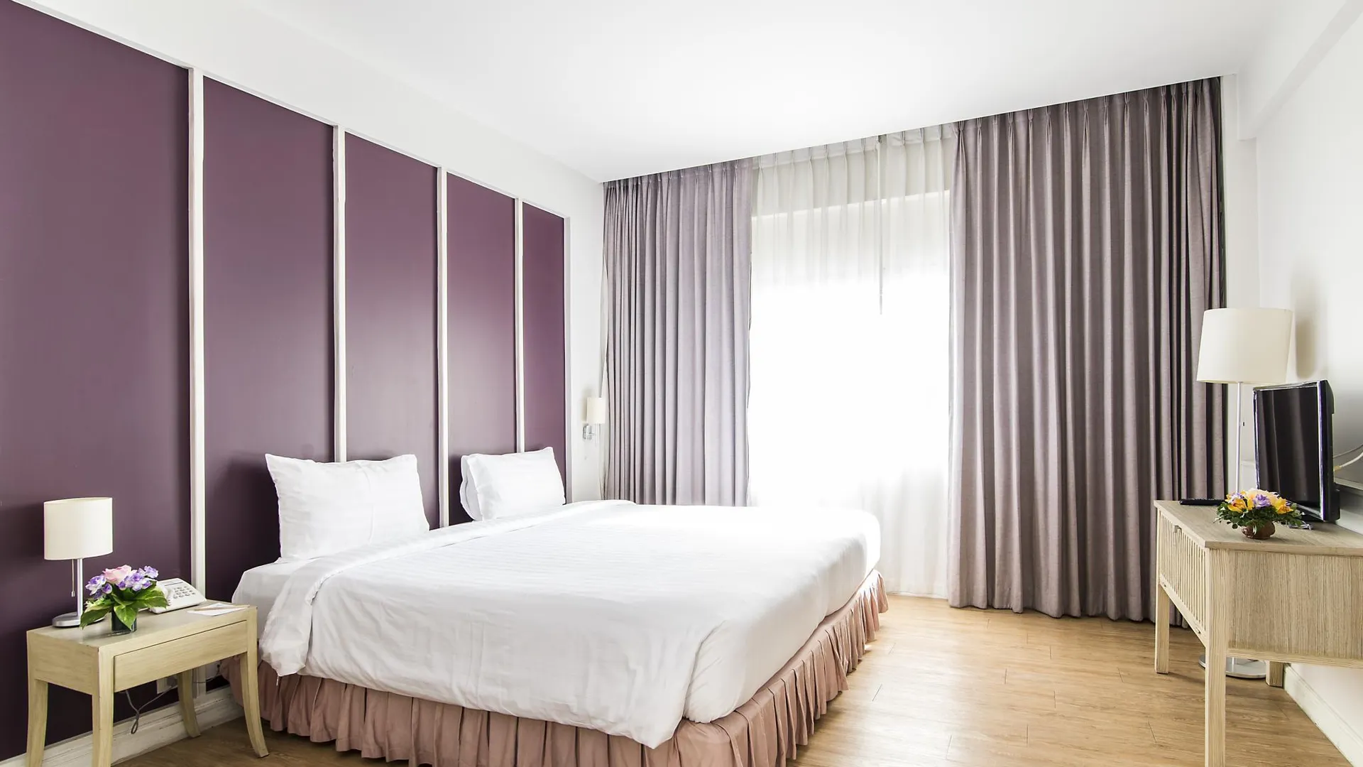 방콕 트랑 호텔 방콕 3성급 호텔 전망