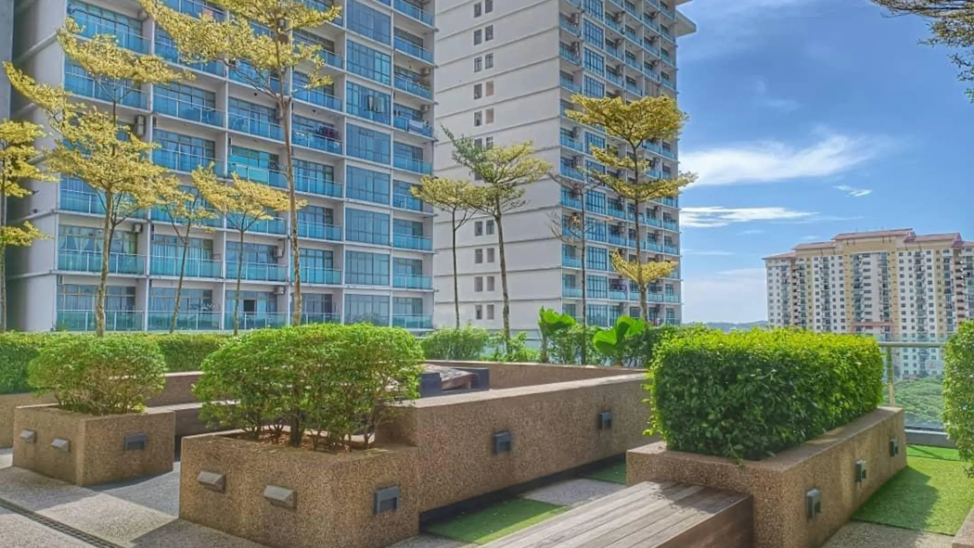 조호바루 / 조호르바루 테브라우의 스튜디오 아파트먼트 (62m², 프라이빗 욕실 1개) 3성급 싱글룸 외관