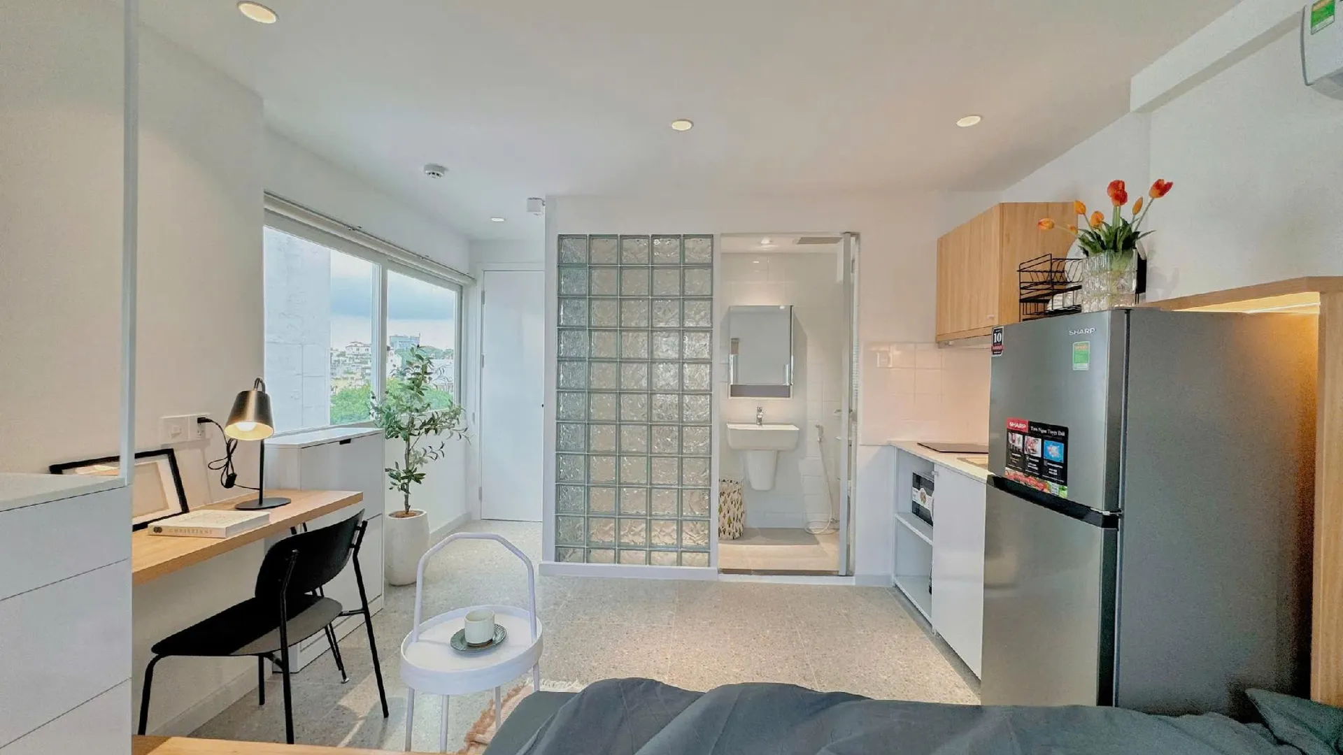 호치민 파파야 호텔 앤 카페 2 2성급 호텔 스위트룸