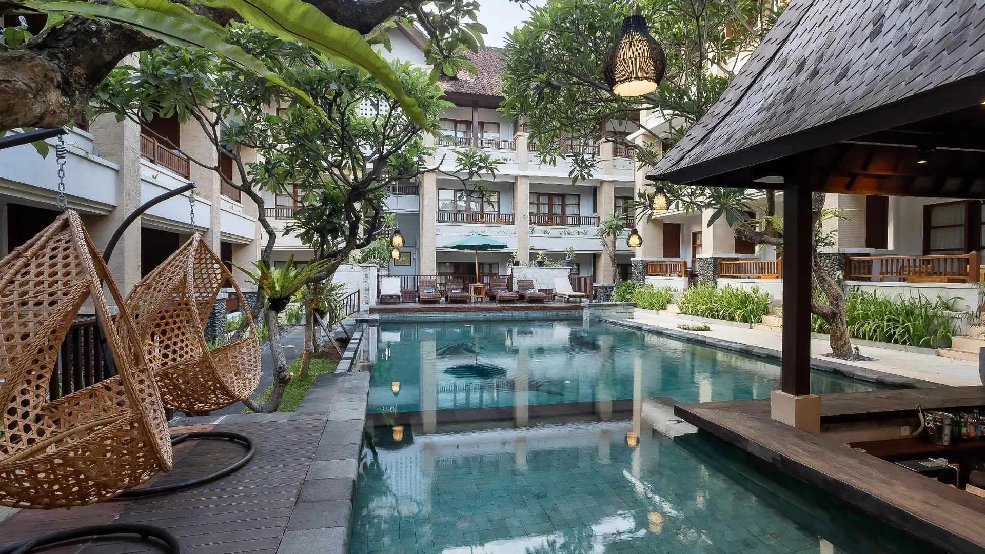 발리 포틴 로지즈 비치 호텔 3성급 호텔 로비