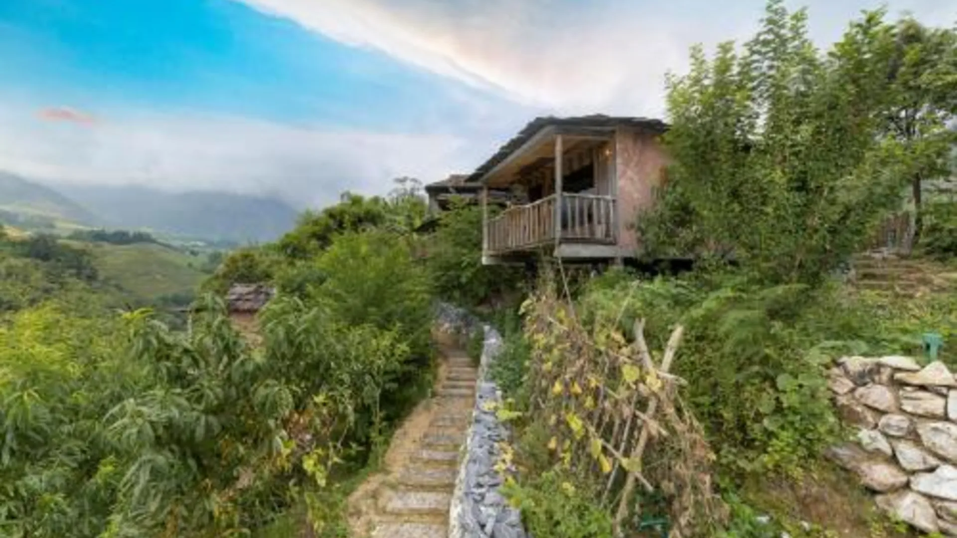 사파 Chapa Farmstay - Mountain Retreat 호텔 레스토랑