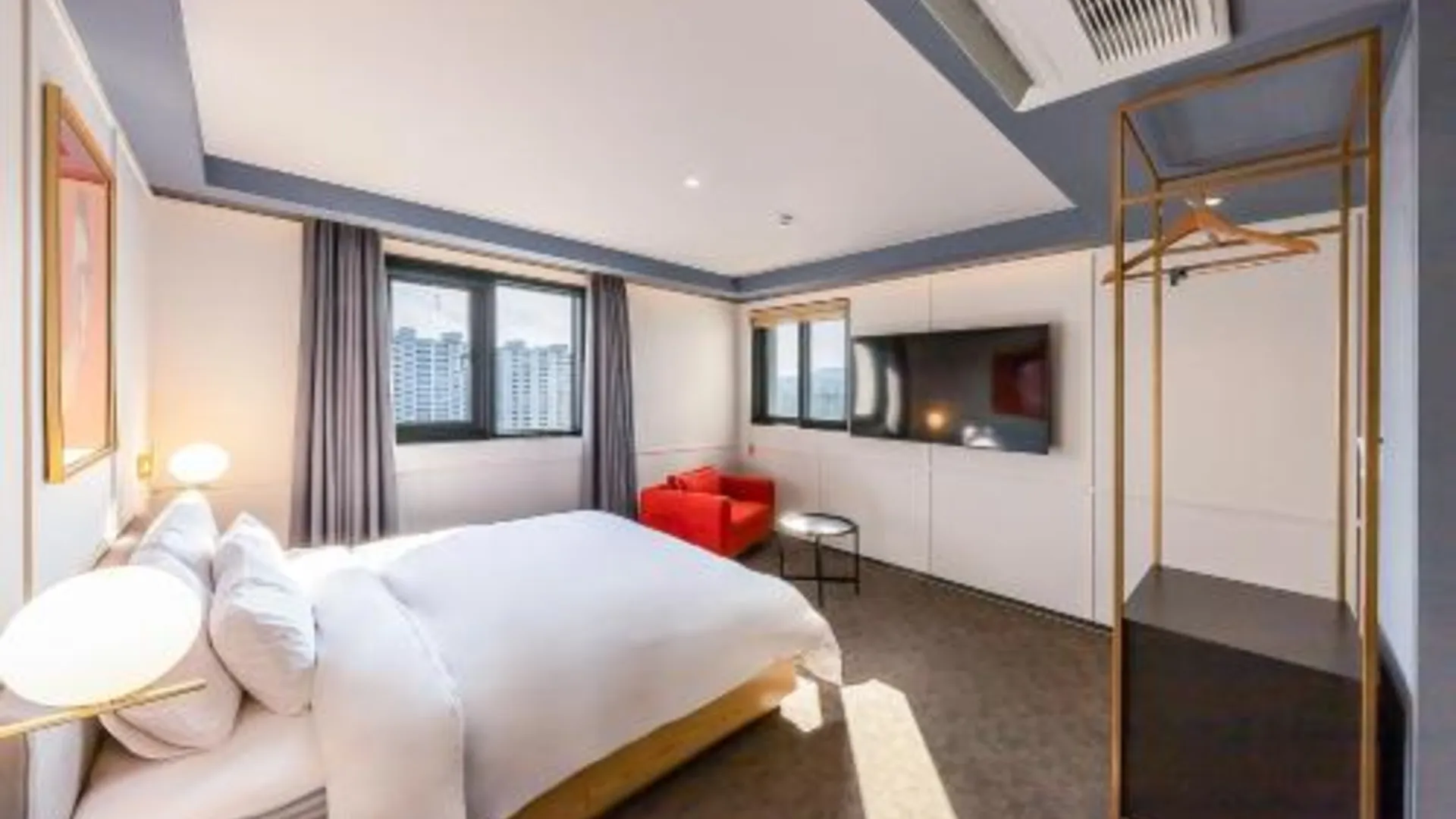 울산 Brown-Dot Hotel Ulsan Sincheon 2성급 호텔 전망