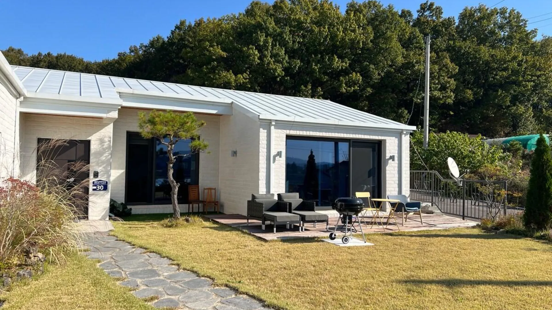 인천 대곶면의 프라이빗 하우스 (130m², 침실 3개, 프라이빗 욕실 2개) 4성급 싱글룸 부대시설