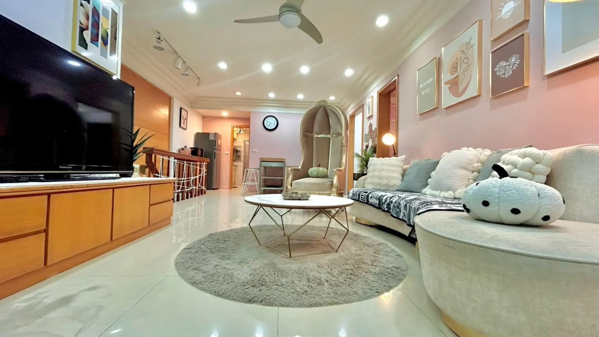 타이베이 신이 구의 아파트먼트 (165m², 침실 4개, 프라이빗 욕실 2개) 3성급 싱글룸 레스토랑