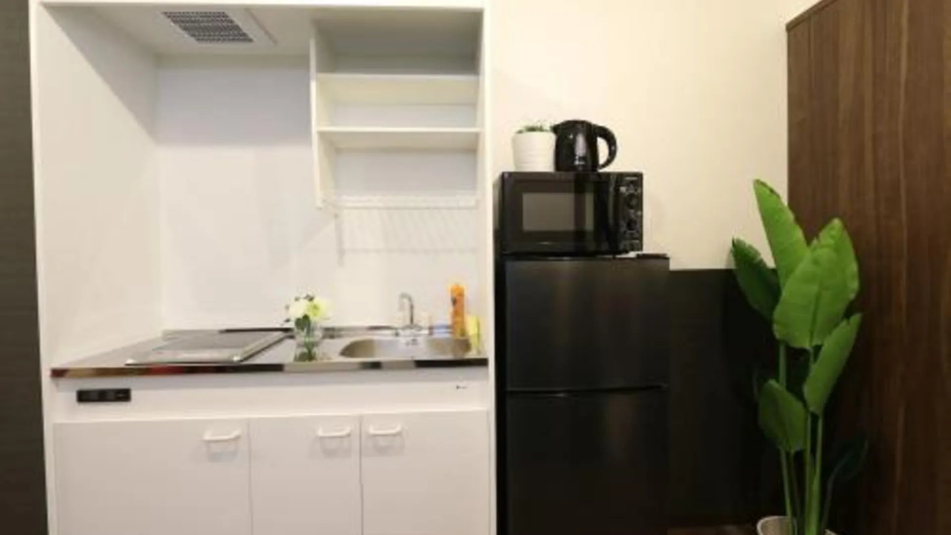 오사카 난바의 아파트먼트 (50m², 침실 2개, 프라이빗 욕실 1개) 3성급 싱글룸 전망