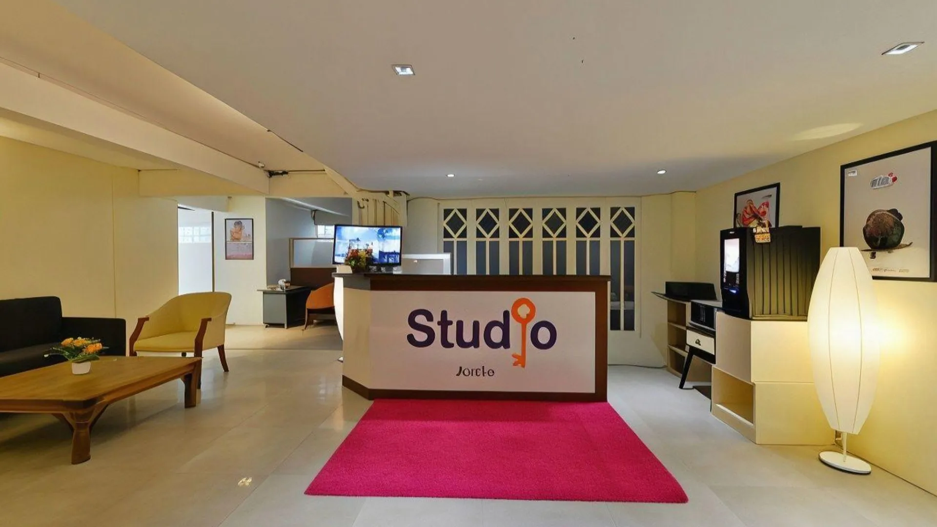 방콕 스튜디오 아소케 3성급 호텔 로비