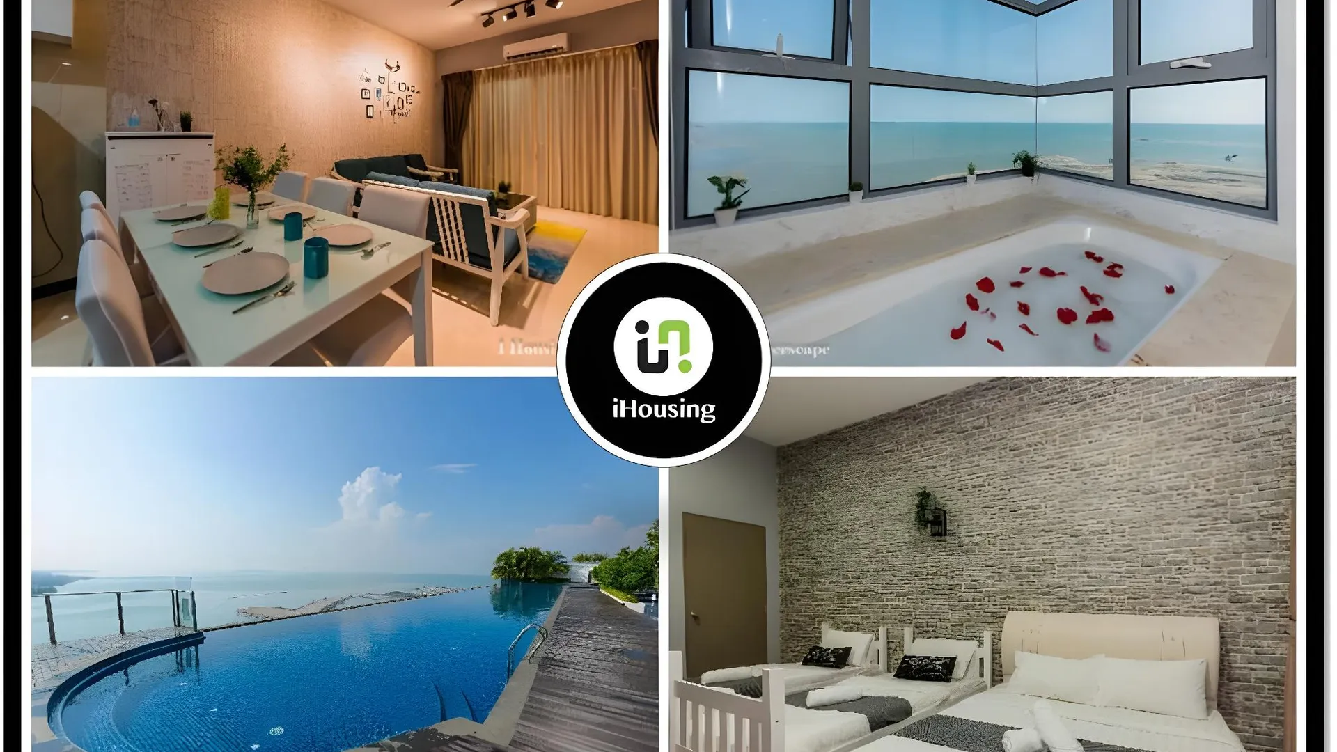 말라카 멜라카 라야의 아파트먼트 (125m², 침실 3개, 프라이빗 욕실 3개) 4성급 싱글룸 객실