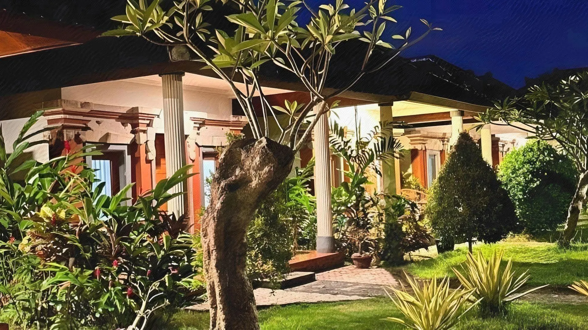 발리 푸리 발리 호텔 호텔 레스토랑