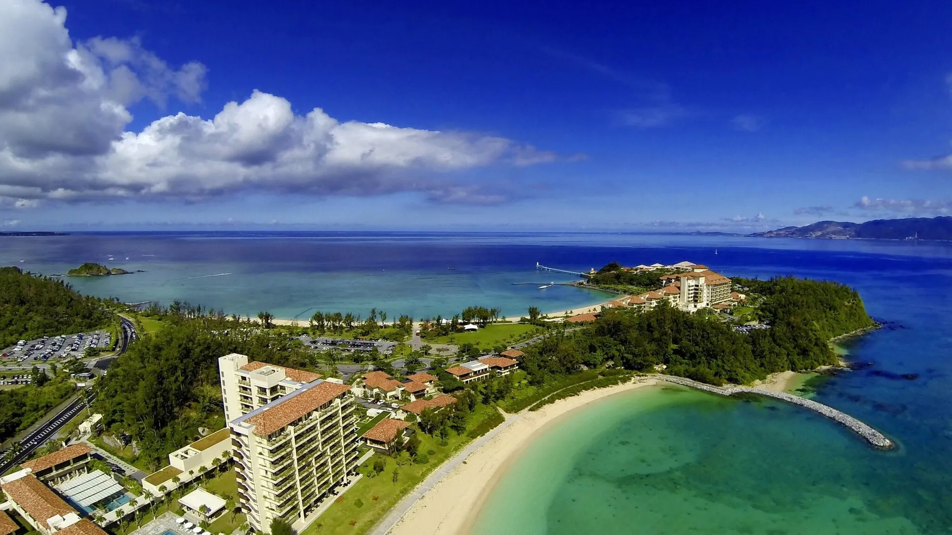 오키나와 본섬 더 테라스 클럽 웰니스 탈라소 앳 부세나 5성급 호텔 객실