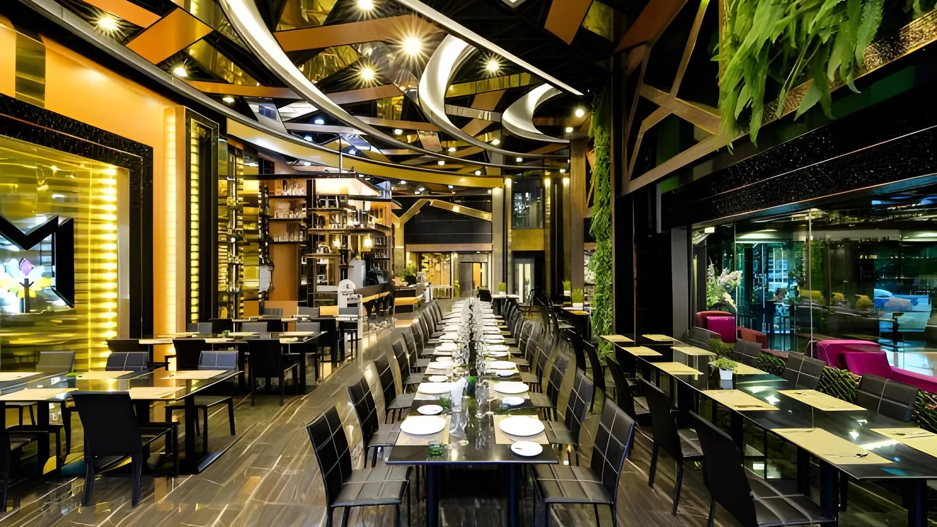 방콕 더 브레튼 호텔 (미디어) 4성급 호텔 로비