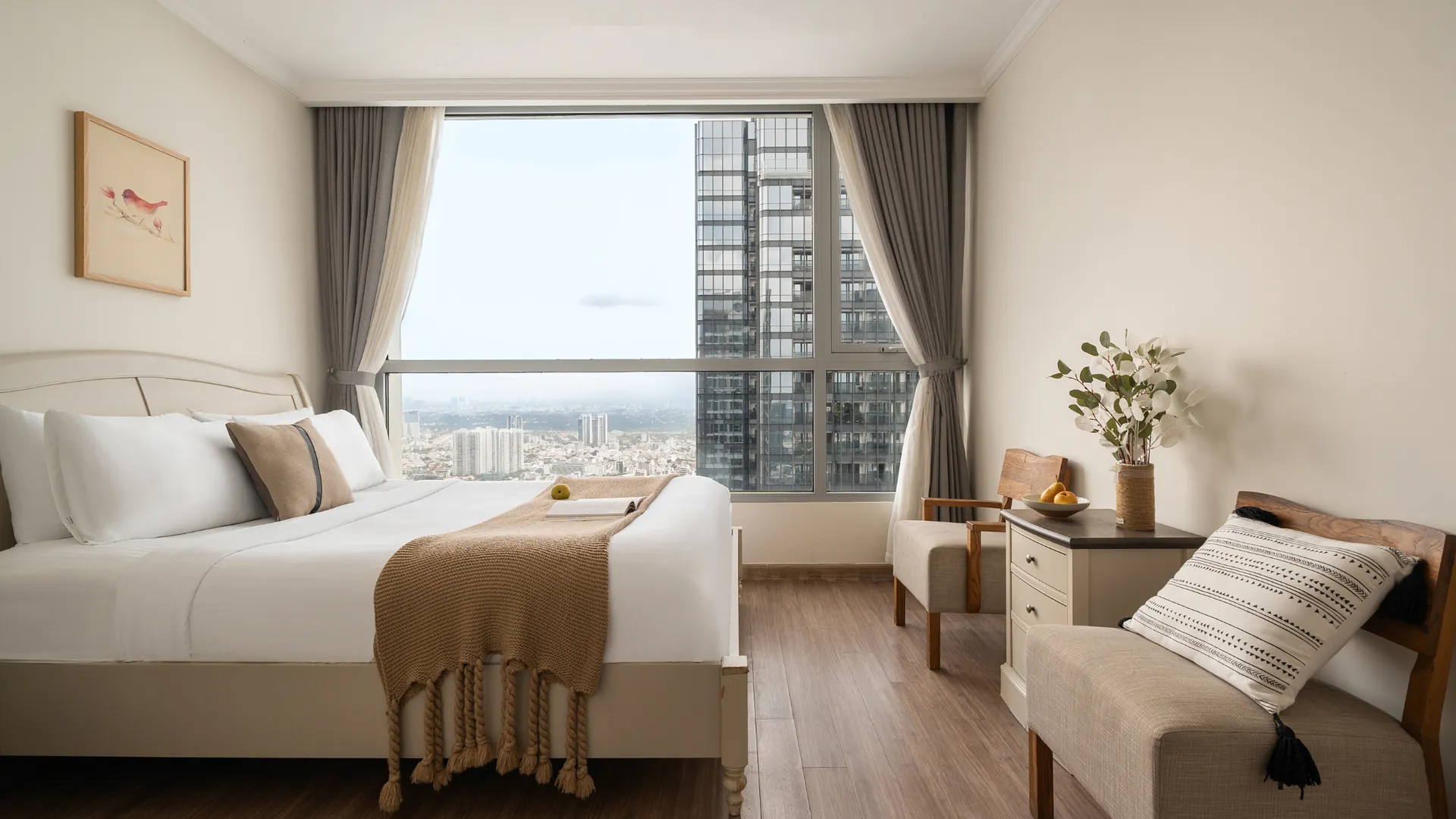 호치민 앨런 럭셔리 아파트먼트 - 빈홈즈 센트럴 파크 5성급 호텔 스위트룸