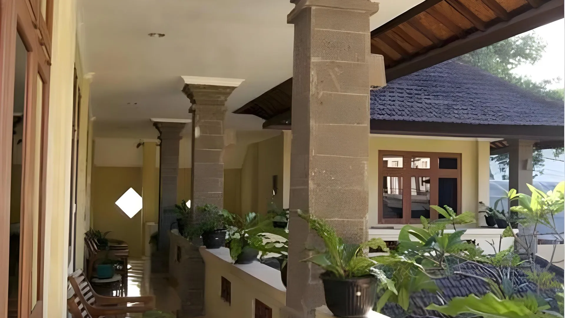 발리 푸리 번가 인 1성급 호텔 외관