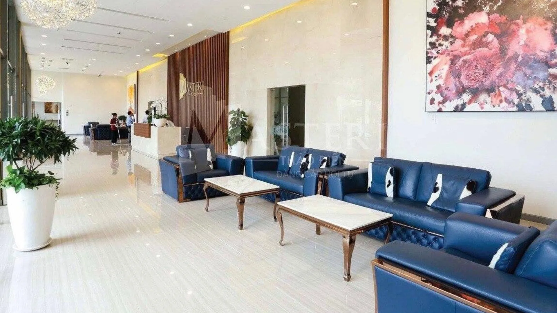 호치민 2군의 아파트먼트 (60m², 침실 2개, 프라이빗 욕실 2개) 3성급 싱글룸 수영장