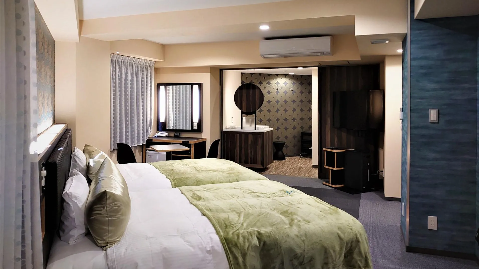 교토 그린 리치 호텔 교토 에키 미나미 인공 온센 후타마타 유노하나 3성급 호텔 전망