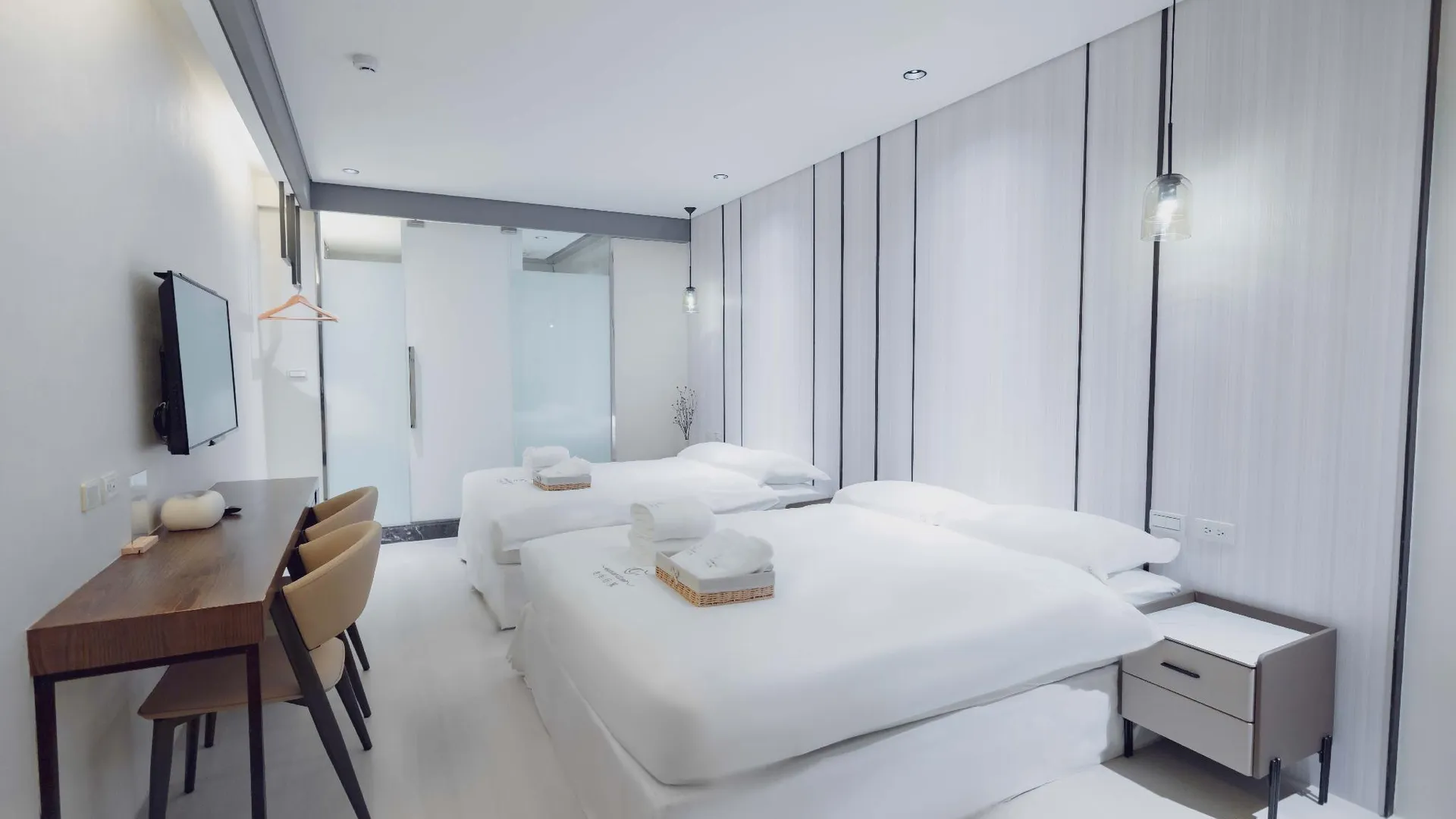 타이베이 원더타임 타이베이 스테이션-충칭 호스텔 5성급 호텔 스위트룸