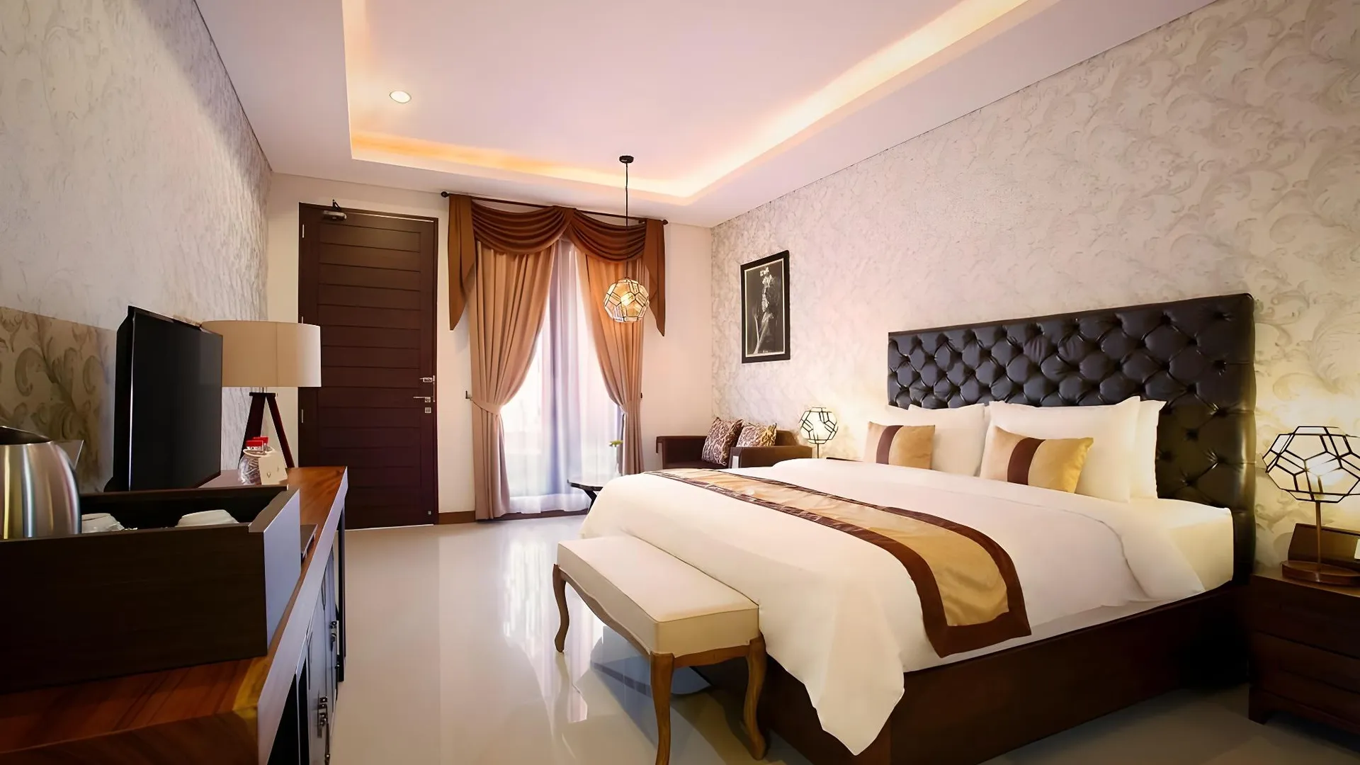 발리 비살라 부티크 스위트 4성급 호텔 스위트룸