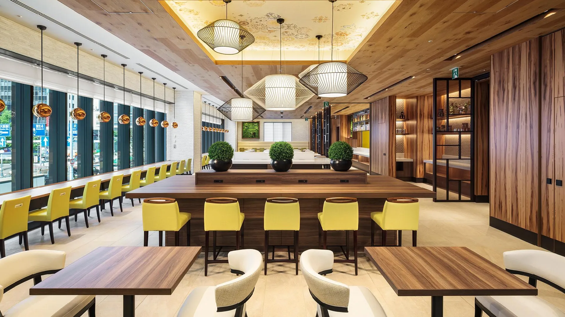 오사카 호텔 몬토레 르 프레르 오사카 4성급 호텔 로비