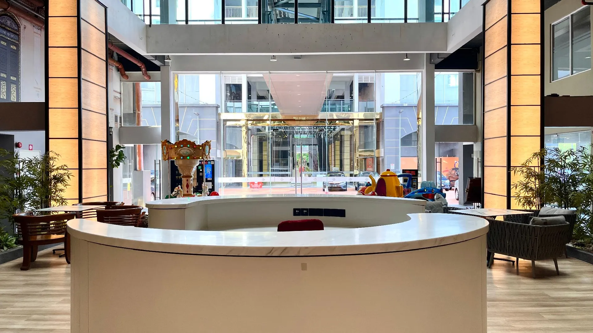 말라카 두리안 퉁갈의 아파트먼트 (50m², 침실 1개, 프라이빗 욕실 1개) 3성급 싱글룸 로비