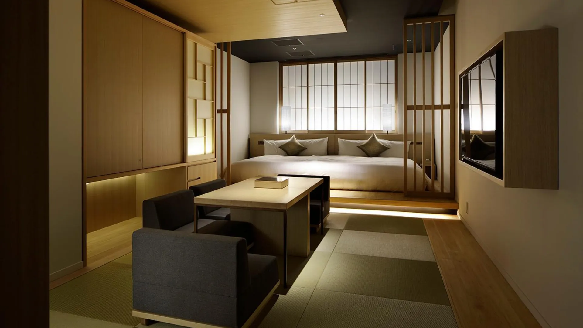 교토 호텔 칸라 교토 4성급 호텔 스위트룸