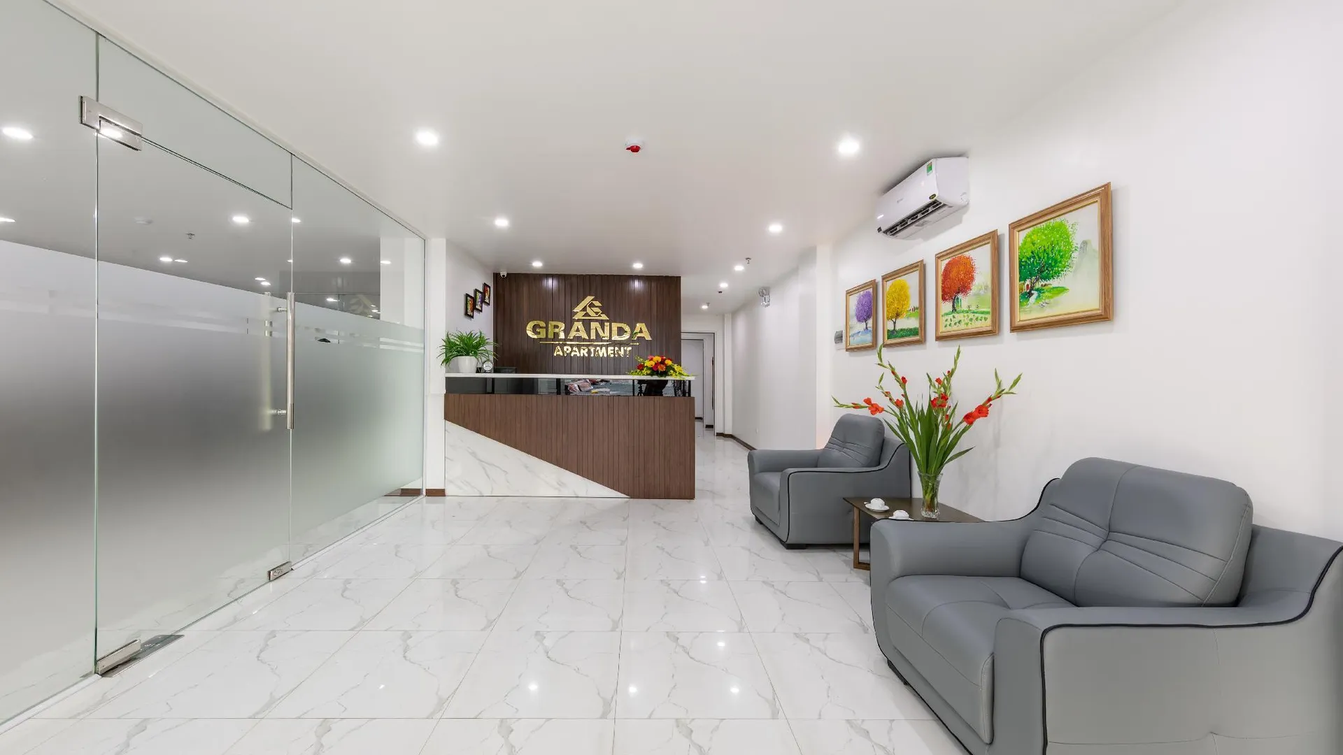 하노이 그란다 스위트 하노이 3성급 호텔 로비