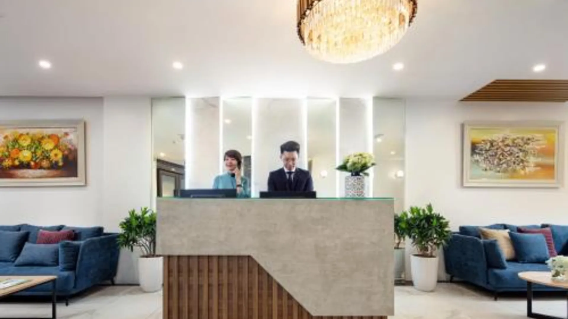 하노이 더 갤럭시 홈 호텔 앤 아파트먼트 4성급 호텔 객실