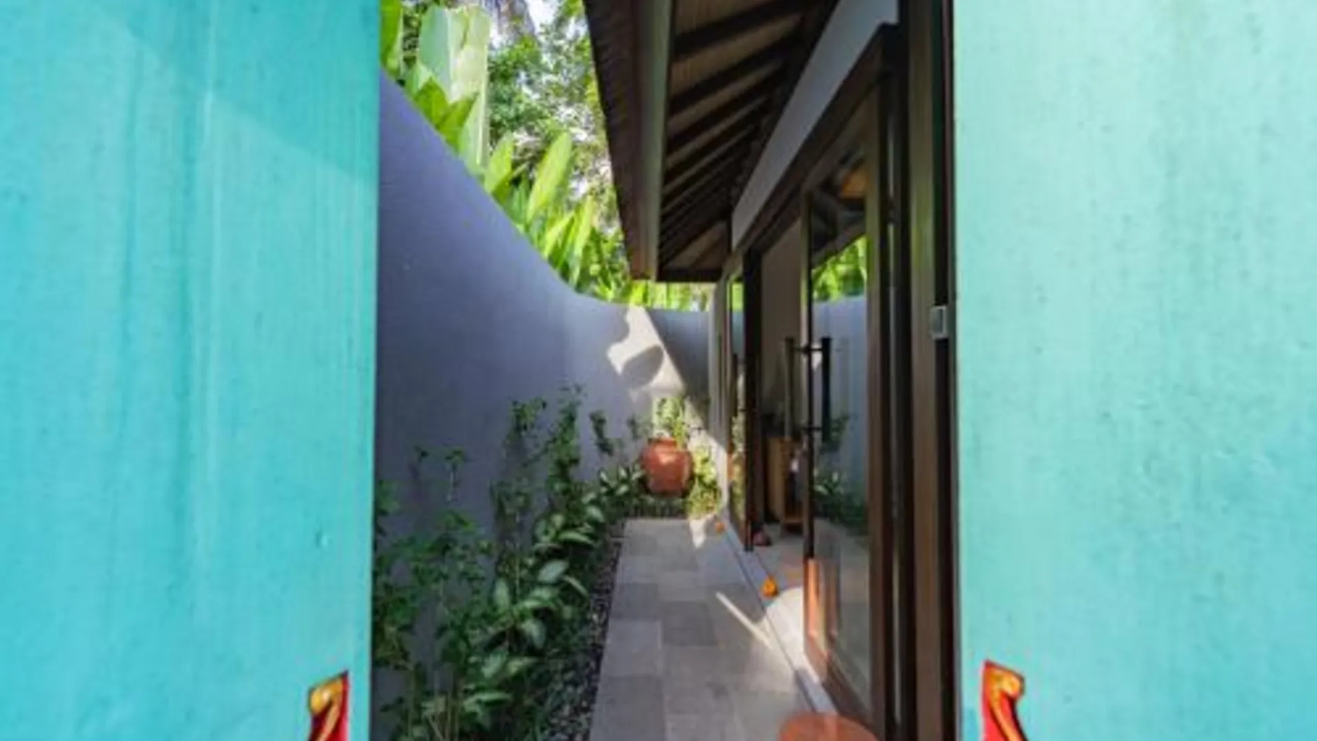 발리 The Peacock Room Ubud 호텔 외관