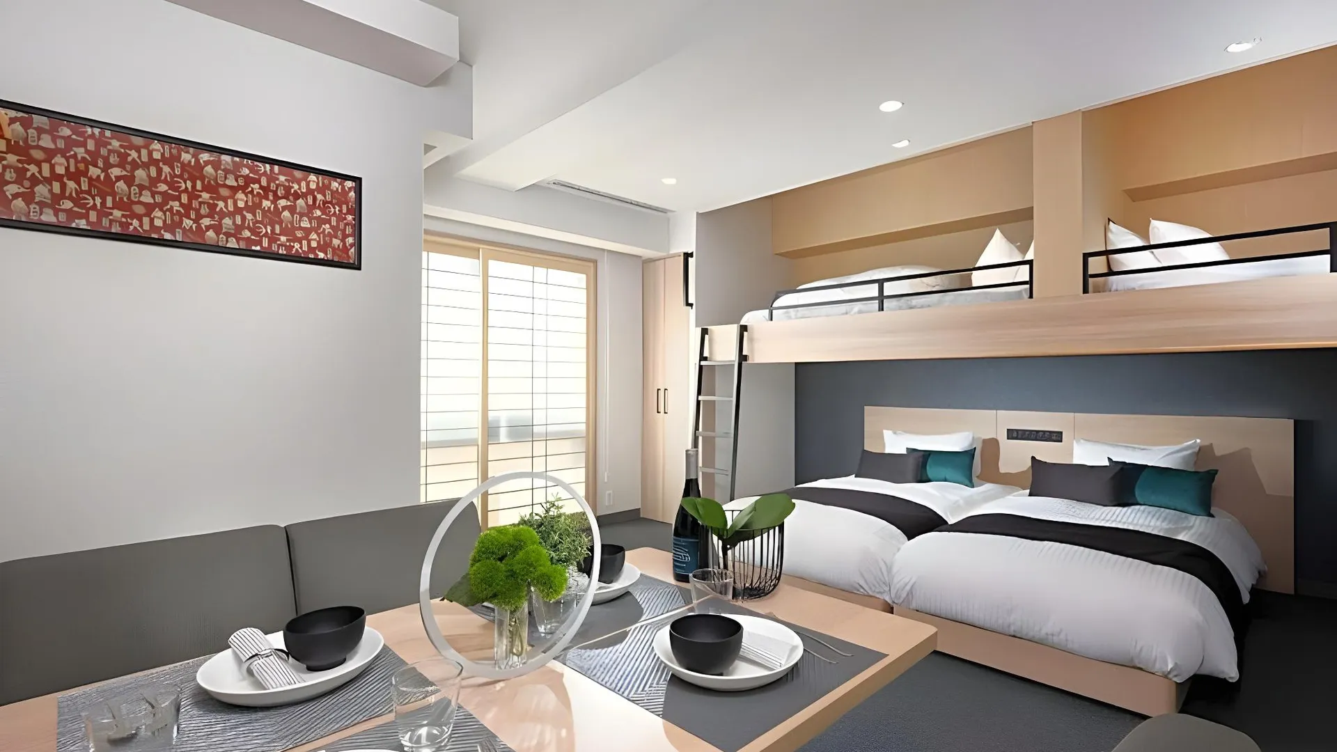 오사카 미마루 오사카 난바 노스 4성급 호텔 전망