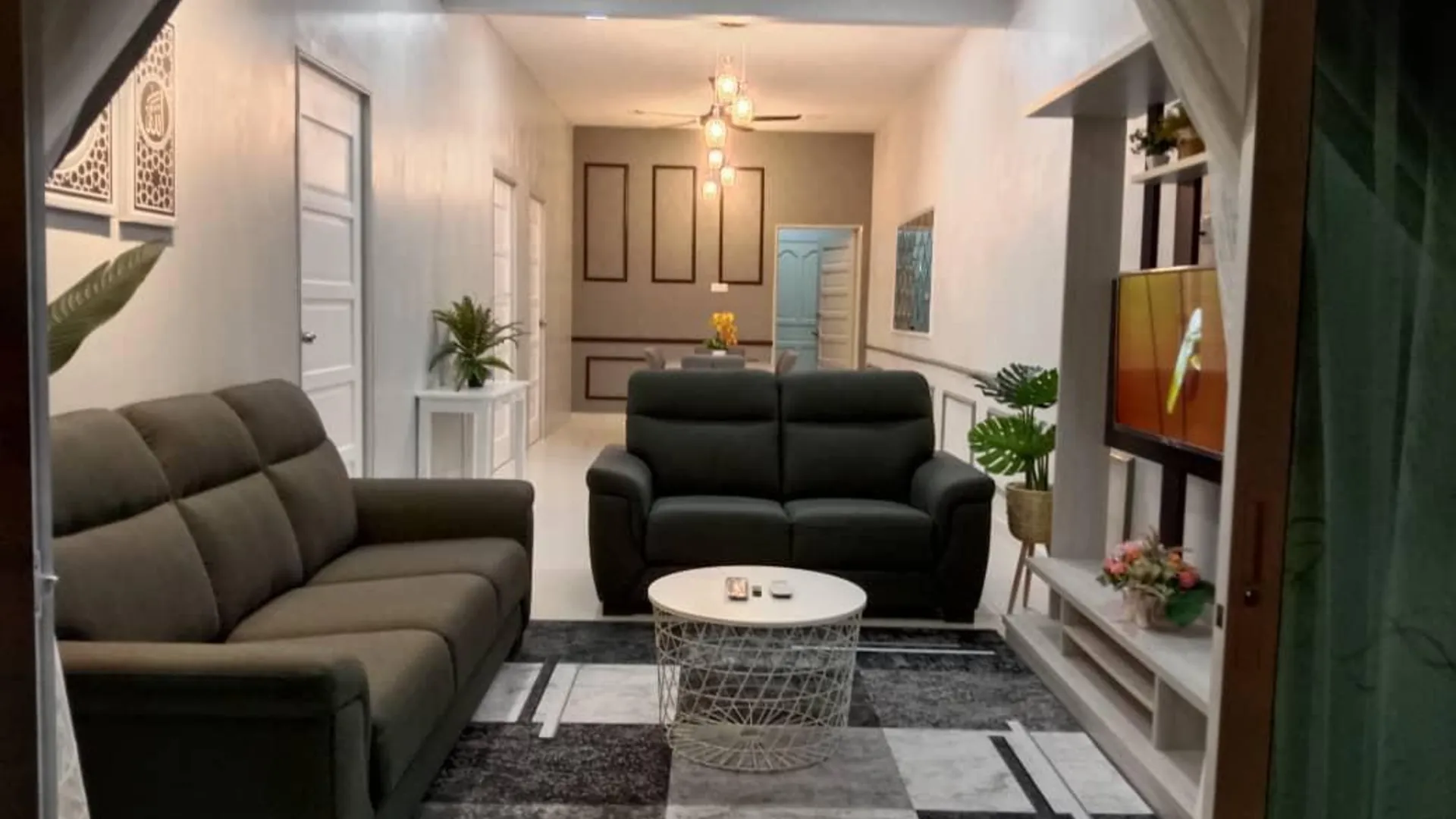 란타우 판장 란타우 판장 타운의 프라이빗 하우스 (281m², 침실 3개, 프라이빗 욕실 1개) 4성급 게스트하우스 외관