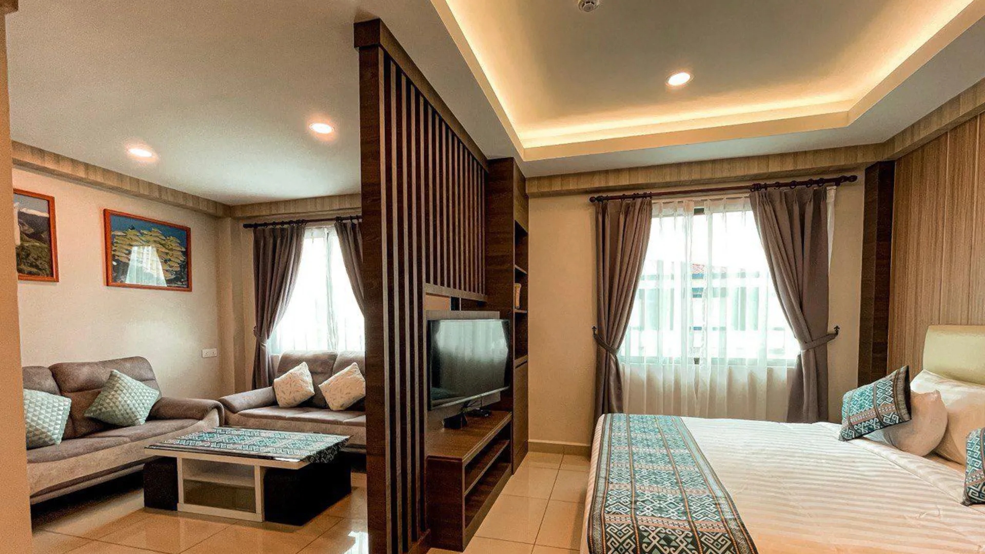 코타 벨루드 Rajawali Homes Kota Marudu 3성급 호텔 스위트룸