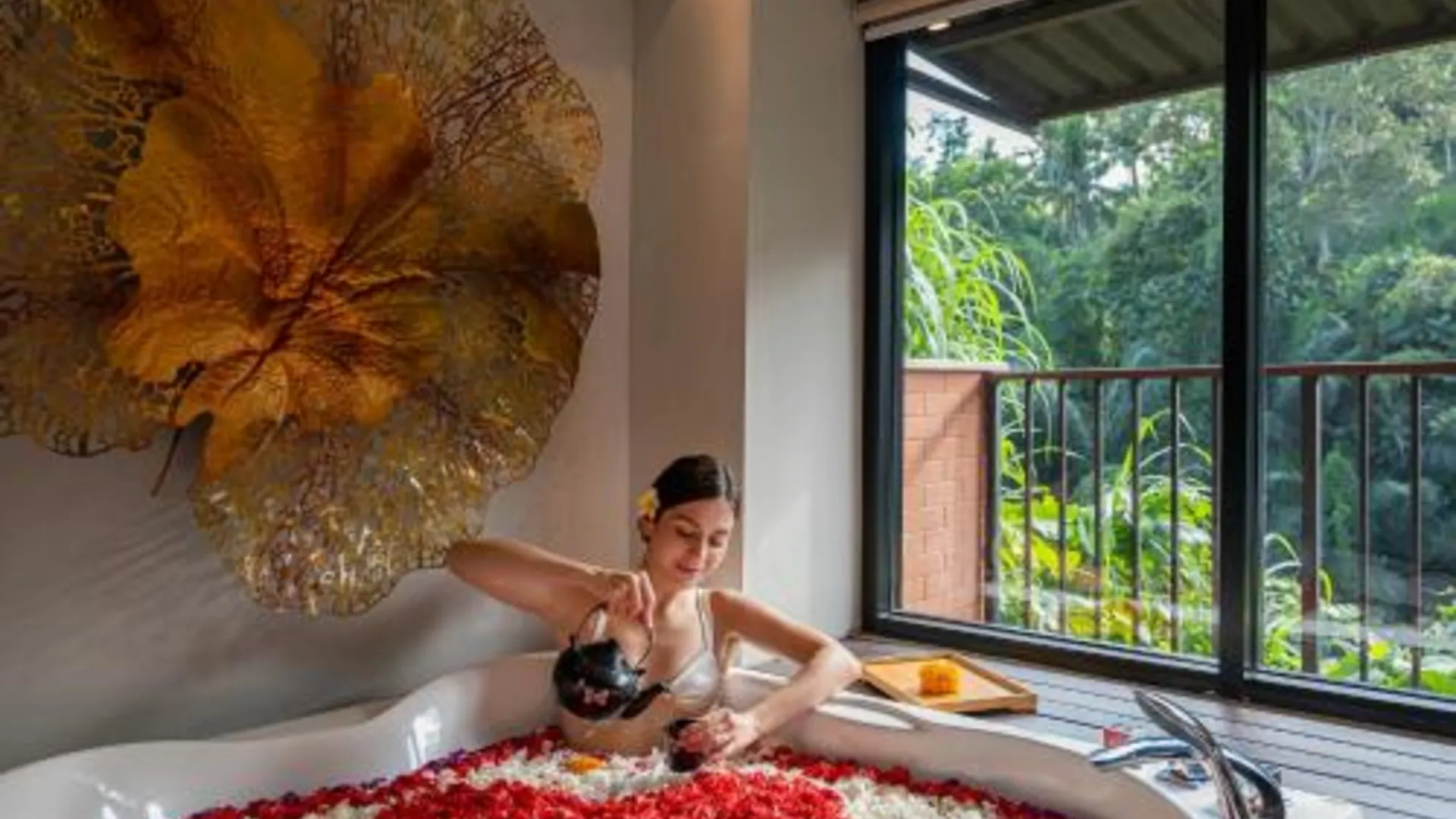 발리 메트랜드 베냐 우붓 5성급 호텔 레스토랑