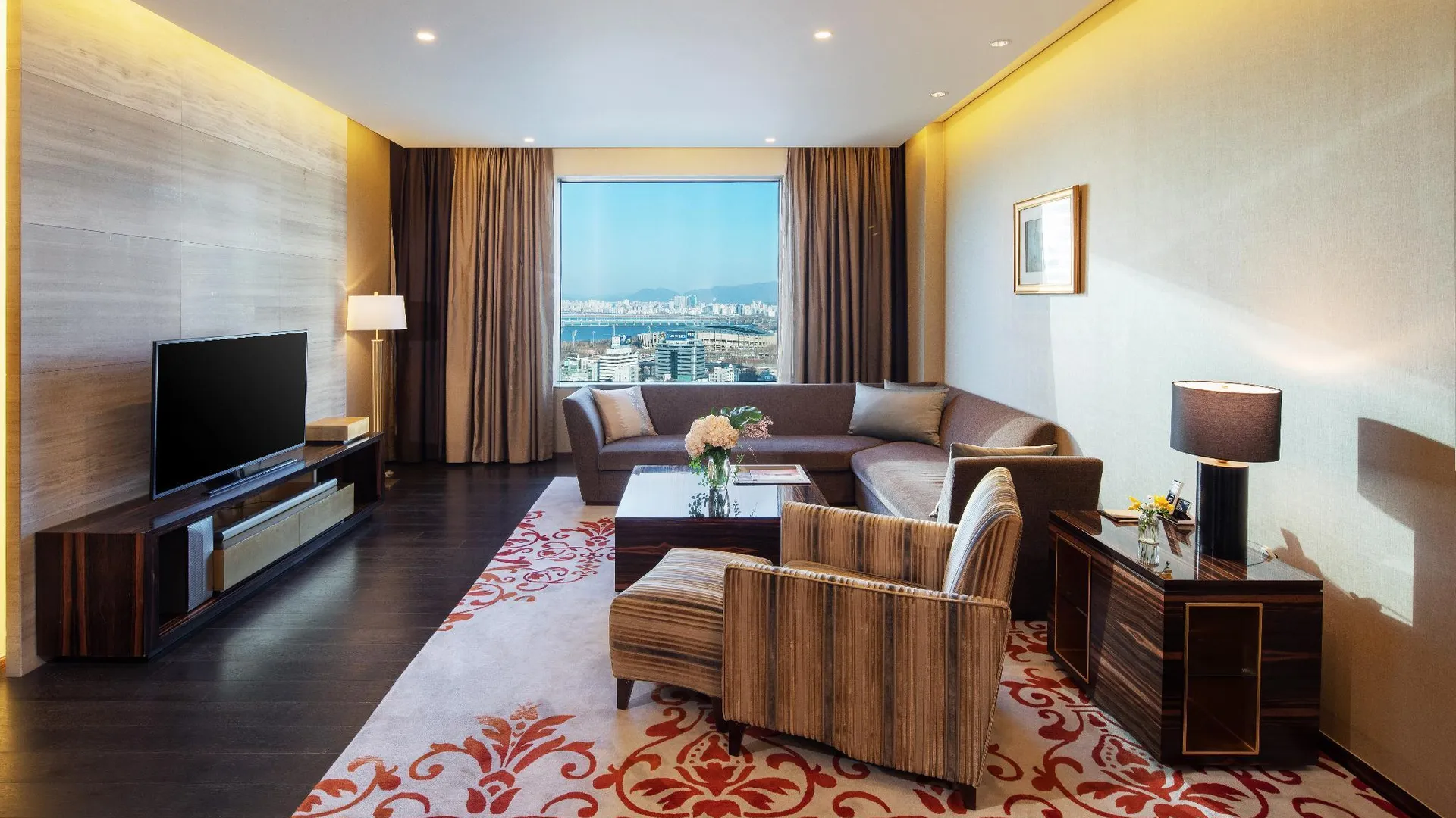 서울 오크우드 프리미어 코엑스 센터 서울 5성급 호텔 스위트룸