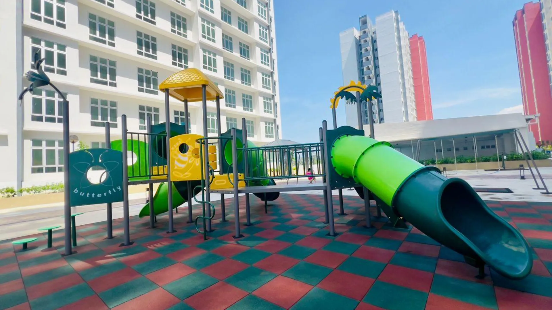 이포 캄풍 자와의 아파트먼트 (62m², 침실 2개, 프라이빗 욕실 2개) 3성급 싱글룸 레스토랑