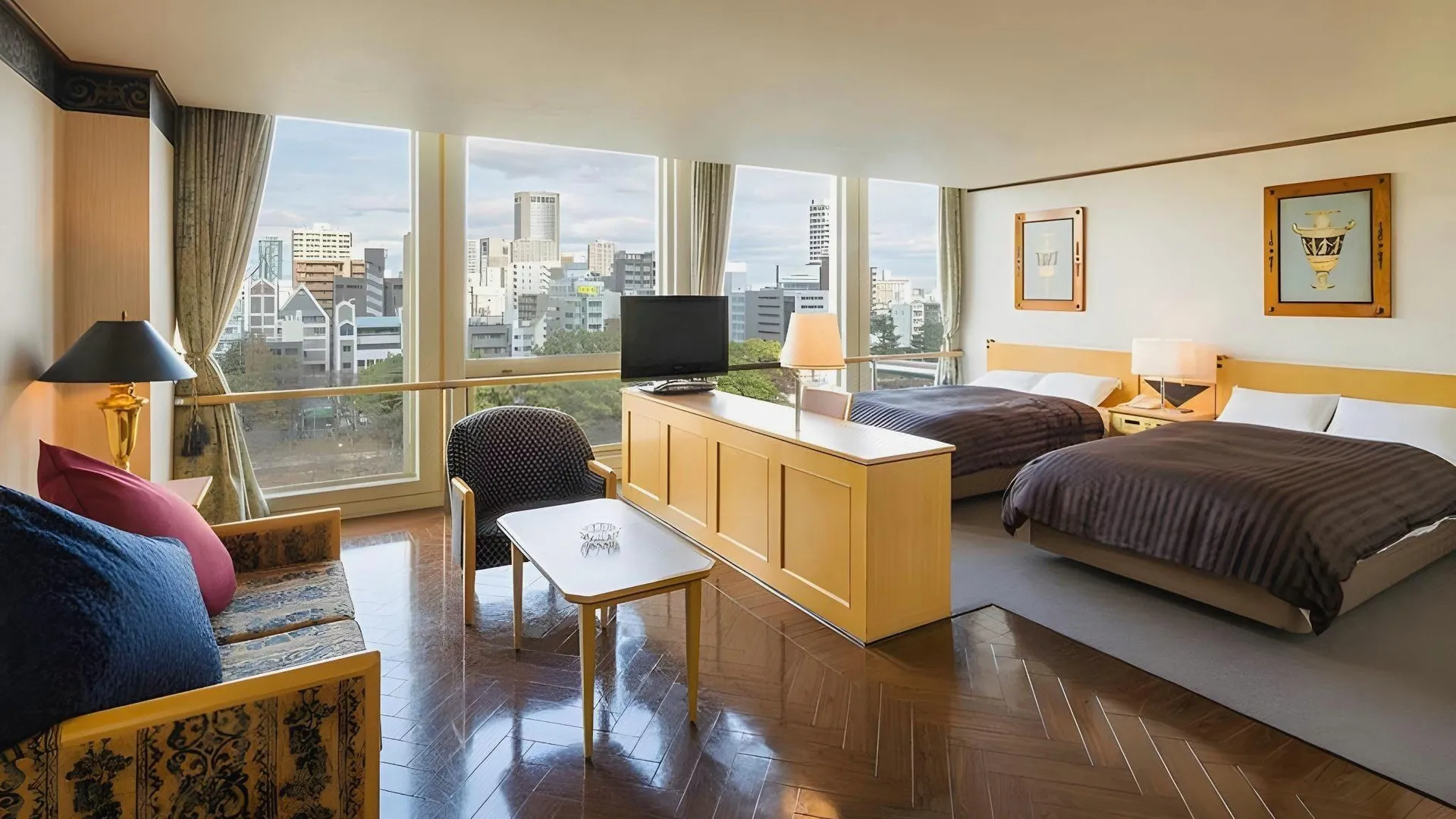 오사카 호텔 오사카 캐슬 4성급 호텔 스위트룸