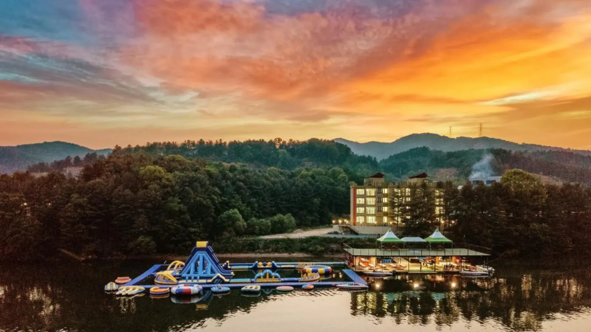 가평 가평 클로버리조트펜션 1성급 게스트하우스 로비