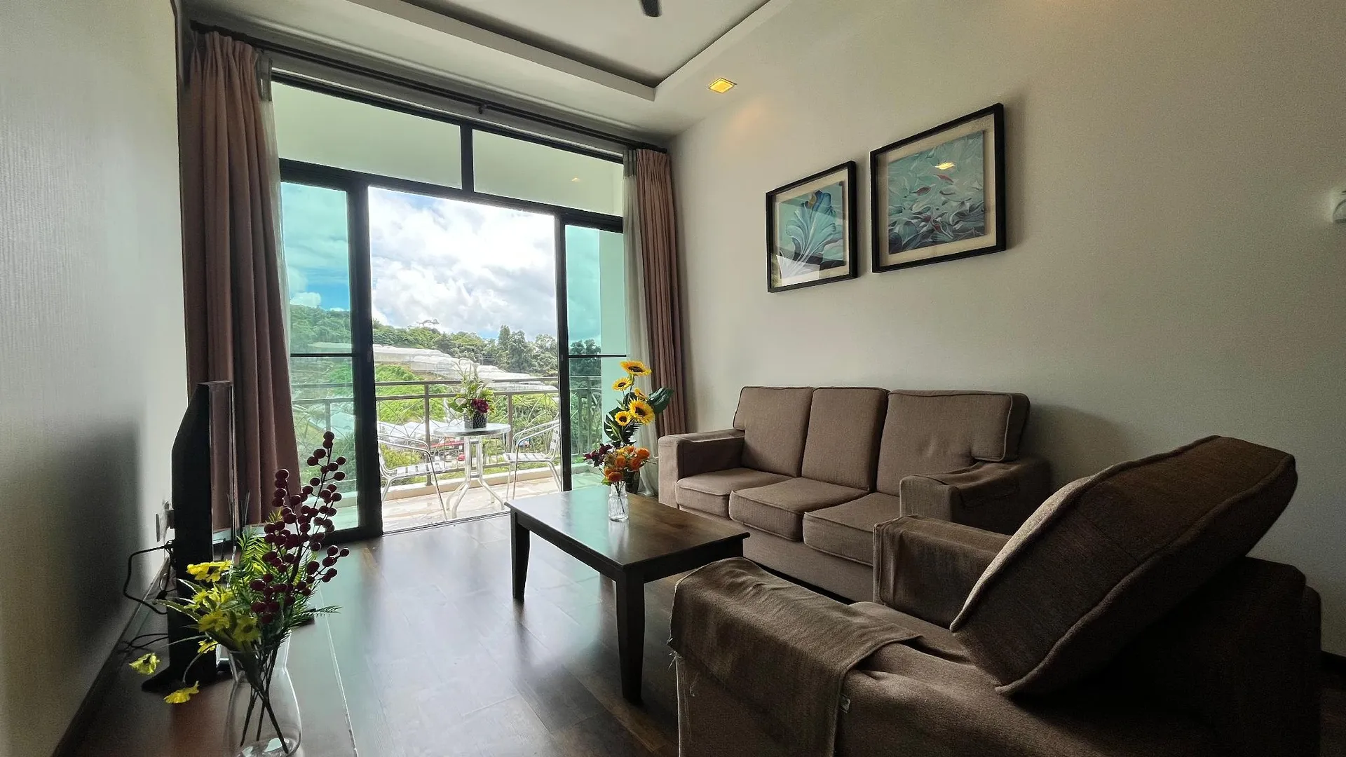 카메론 하일랜즈 브린창의 아파트먼트 (98m², 침실 3개, 프라이빗 욕실 2개) 4성급 싱글룸 스위트룸