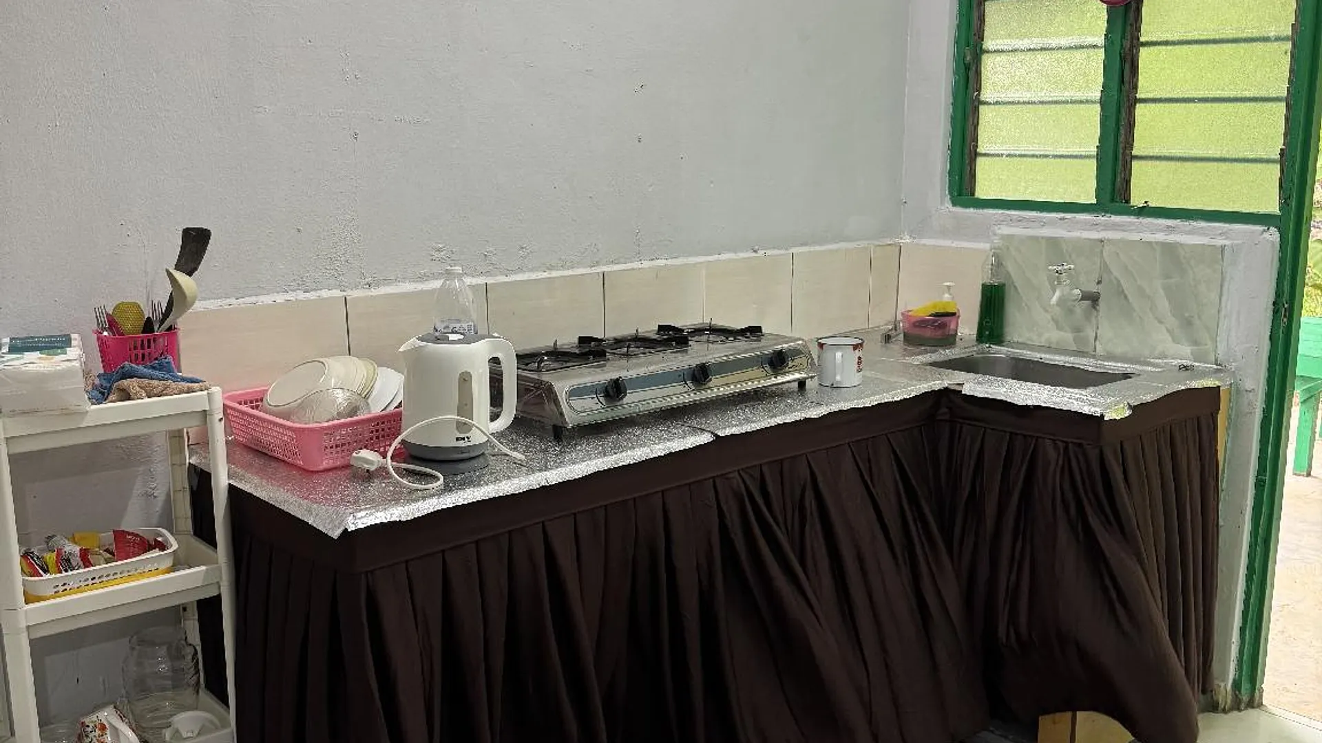 부킷 감비르 부킷 감비르의 프라이빗 하우스 (m², 침실 2개, 프라이빗 욕실 1개) 2성급 싱글룸 로비