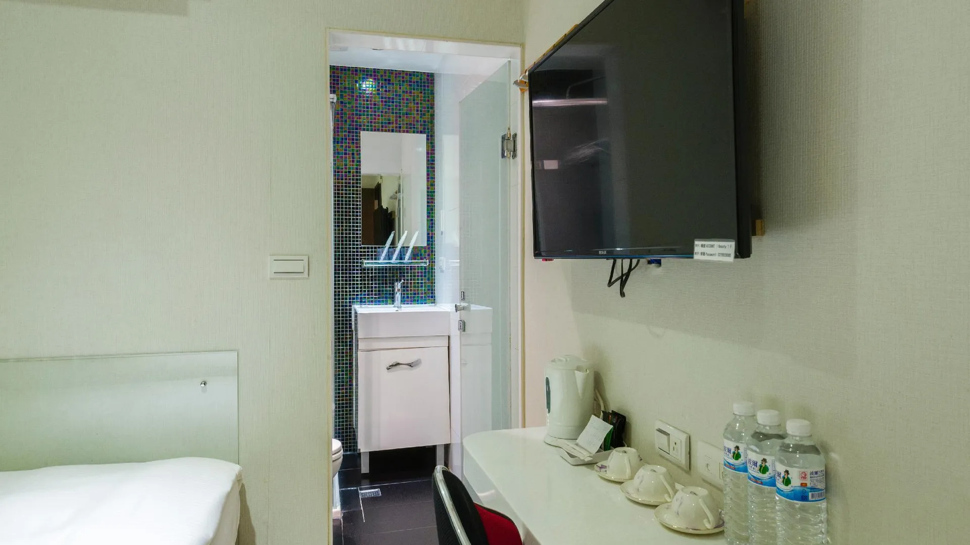 타이베이 패밀리 하우스 2성급 호텔 전망