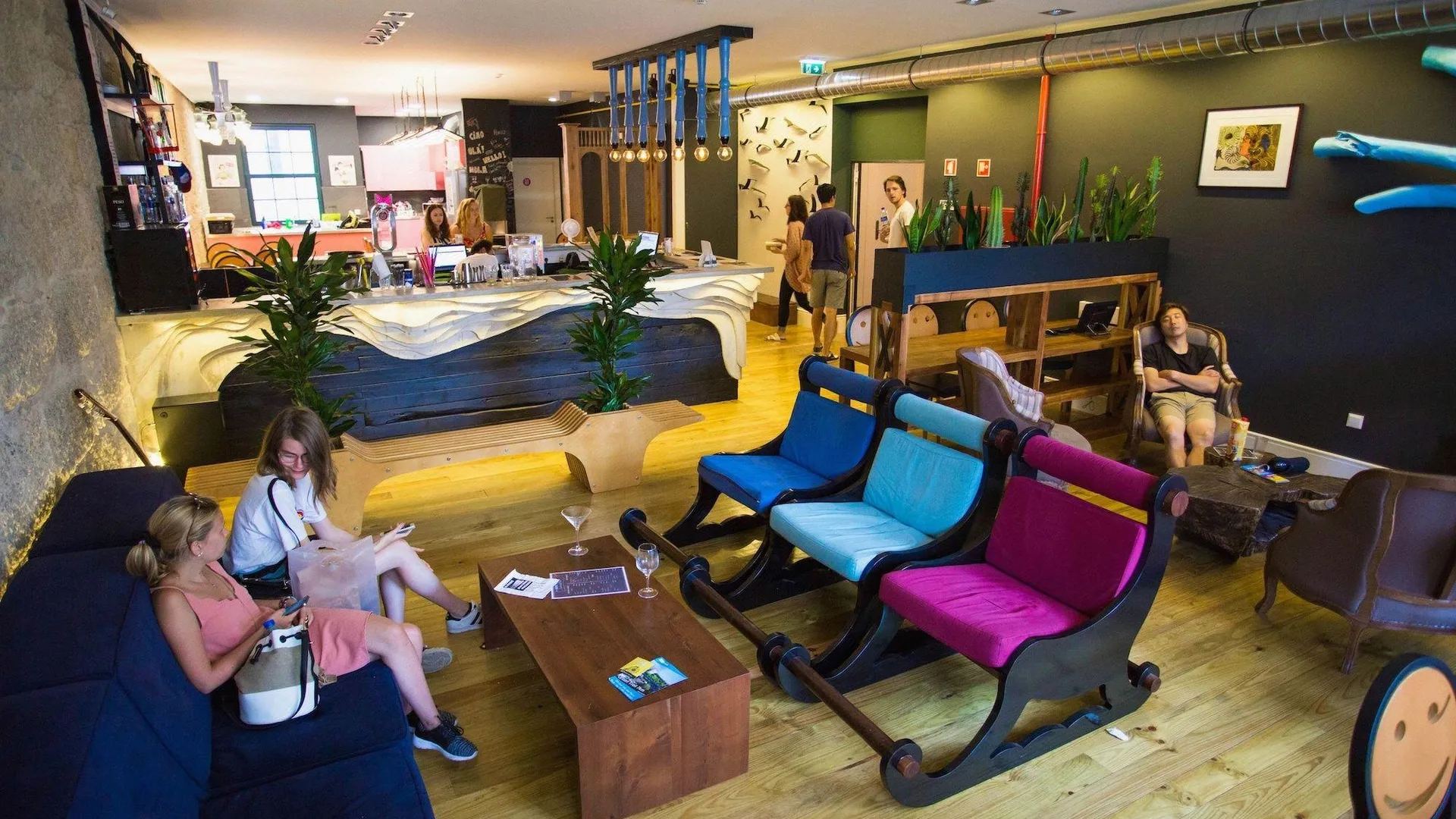 포르투 나이스 웨이 포르투 호스텔 2성급 호텔 전망