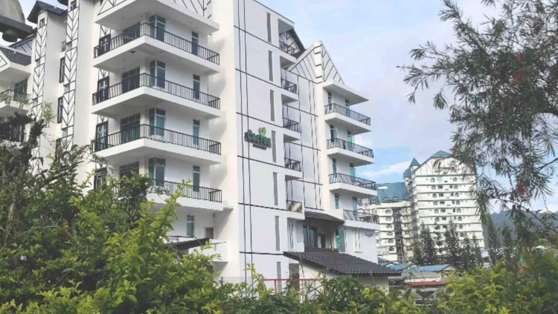 카메론 하일랜즈 브린창의 아파트먼트 (1100m², 침실 3개, 프라이빗 욕실 2개) 2성급 싱글룸 외관