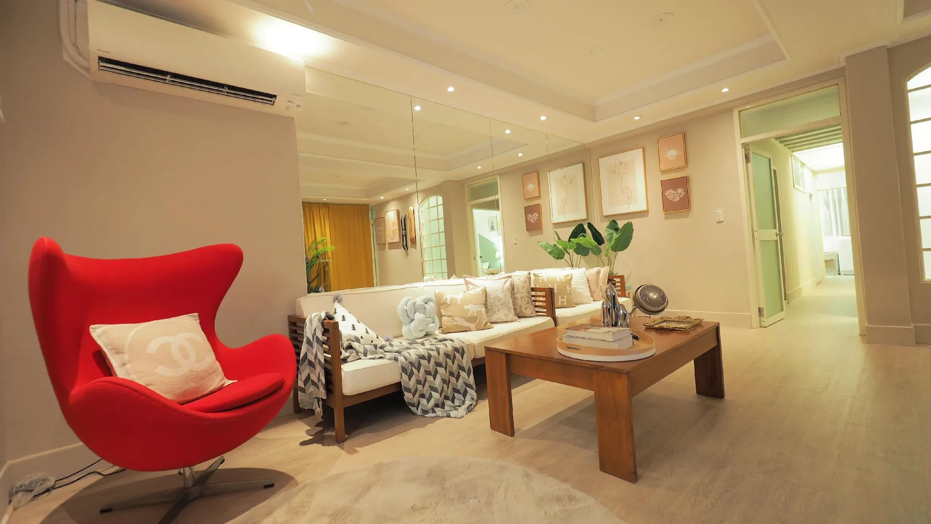 타이베이 다안 구의 프라이빗 하우스 (132m², 침실 4개, 프라이빗 욕실 2개) 3성급 싱글룸 전망