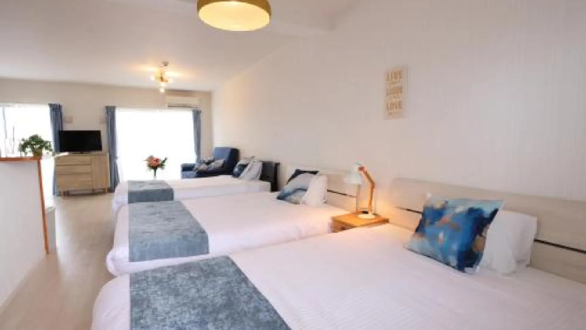 오키나와 본섬 오션뷰 하우스 5성급 호텔 스위트룸