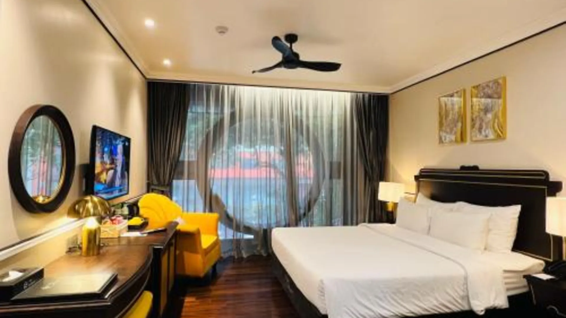 하노이 호텔 뒤 몽드 아트  3성급 호텔 전망