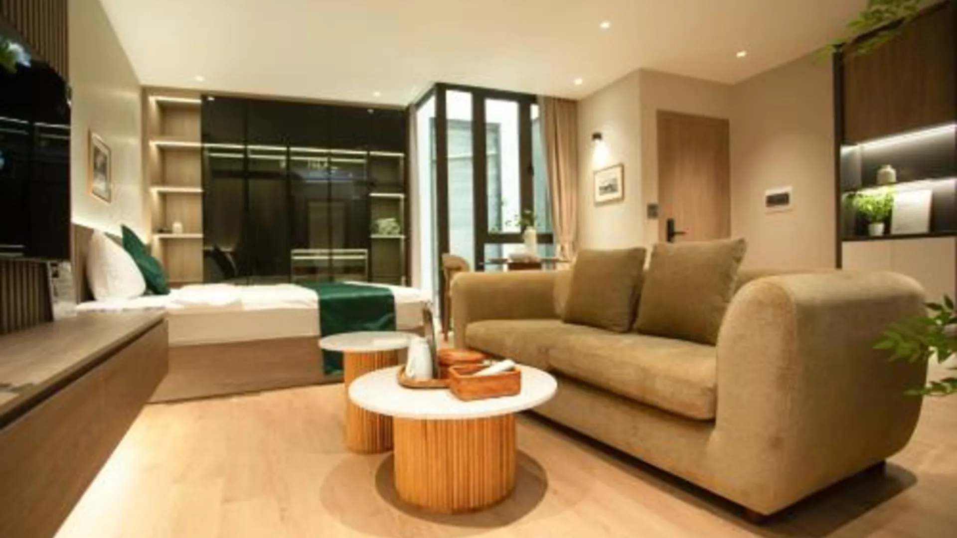 하노이 더 루미 아파트먼츠 웨스트레이크 바이 XOI 레지던스 4성급 호텔 스위트룸