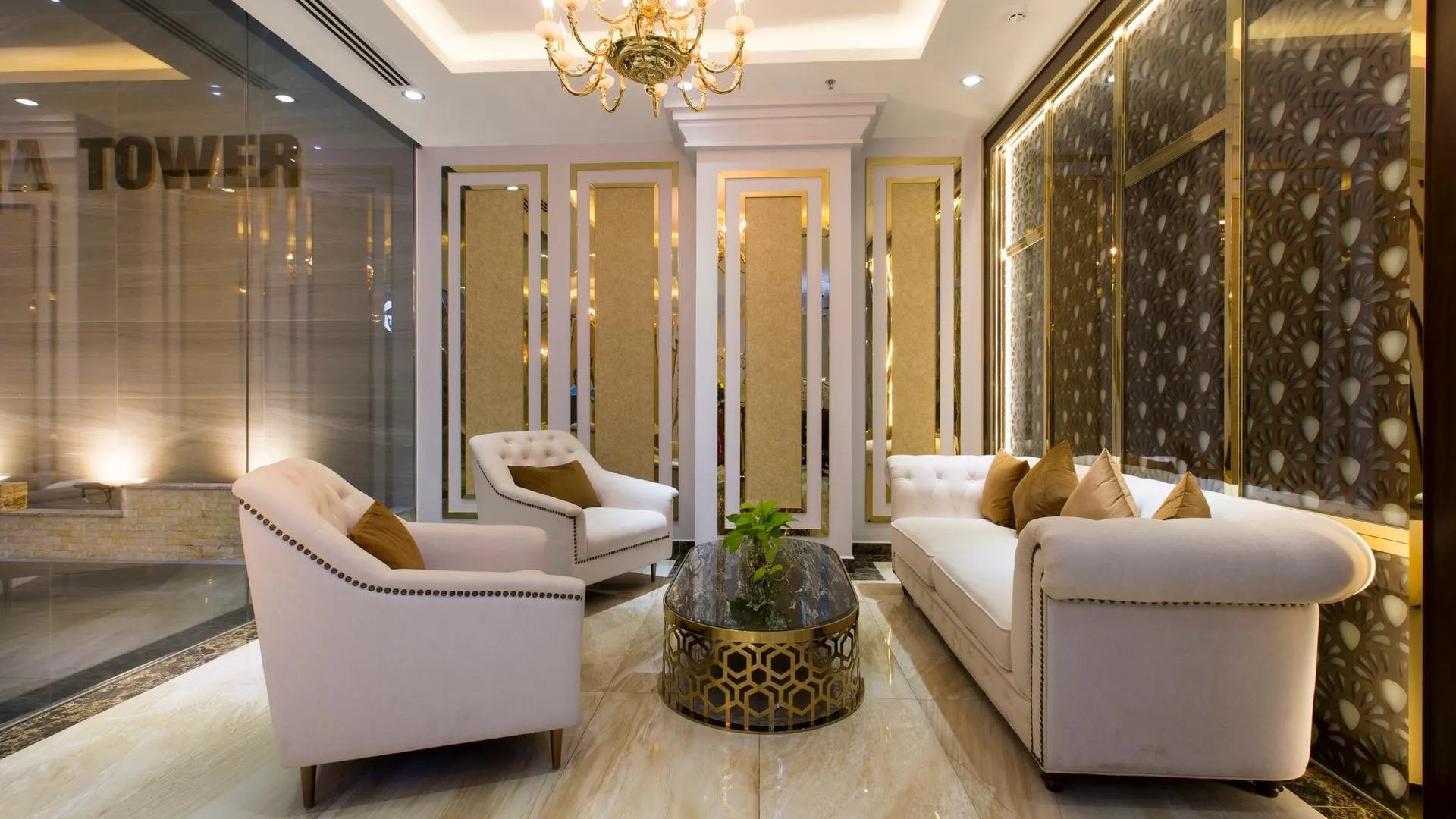 호치민 NTA 호텔 - 서비스드 아파트먼츠 4성급 호텔 로비