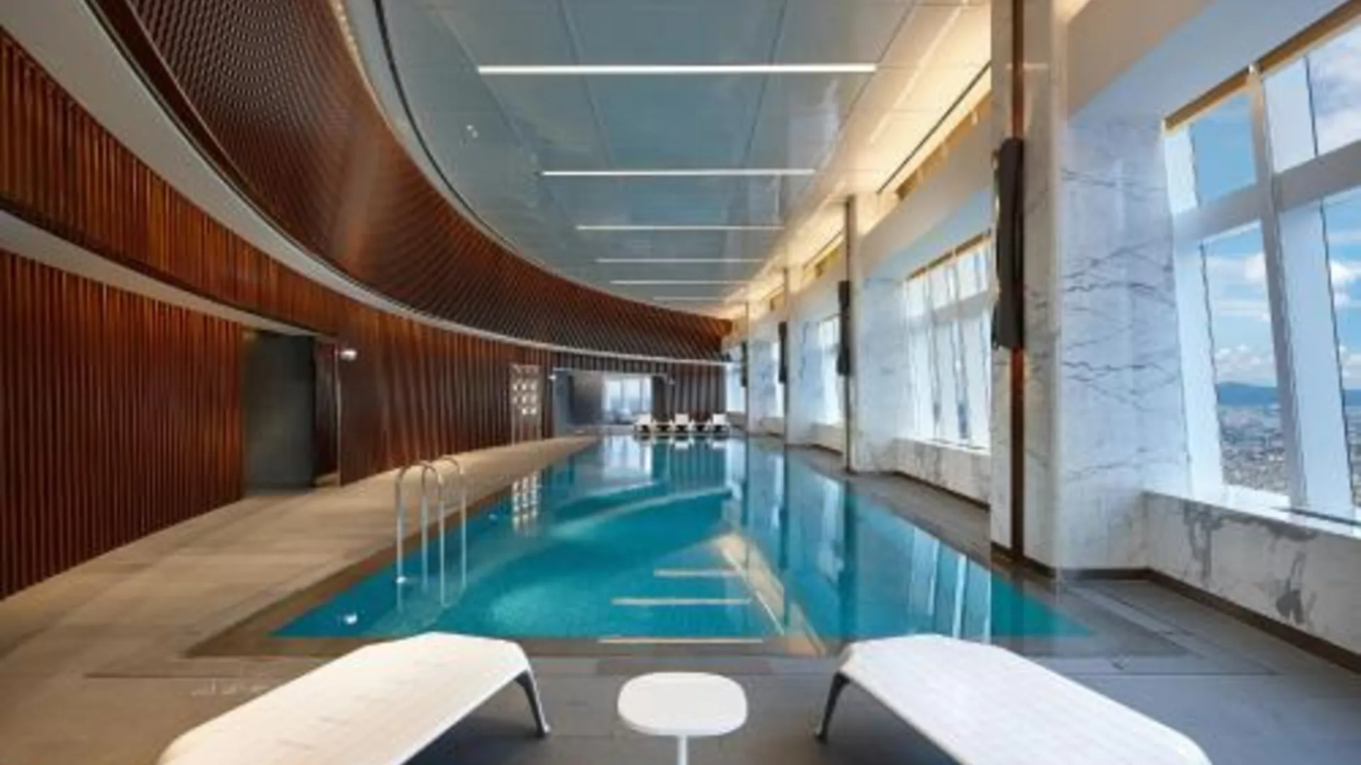 서울 시그니엘 서울 5성급 호텔 수영장