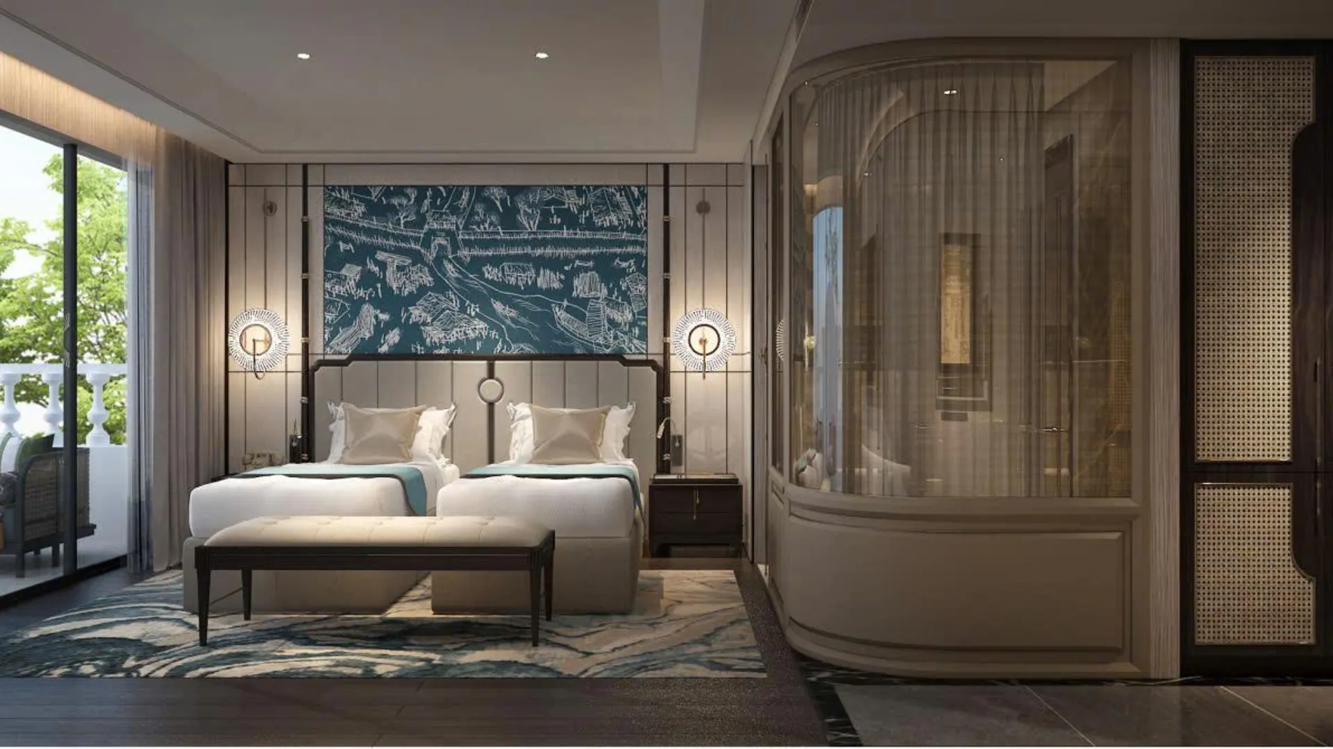 하노이 마네비 프리미어 호텔 5성급 호텔 스위트룸