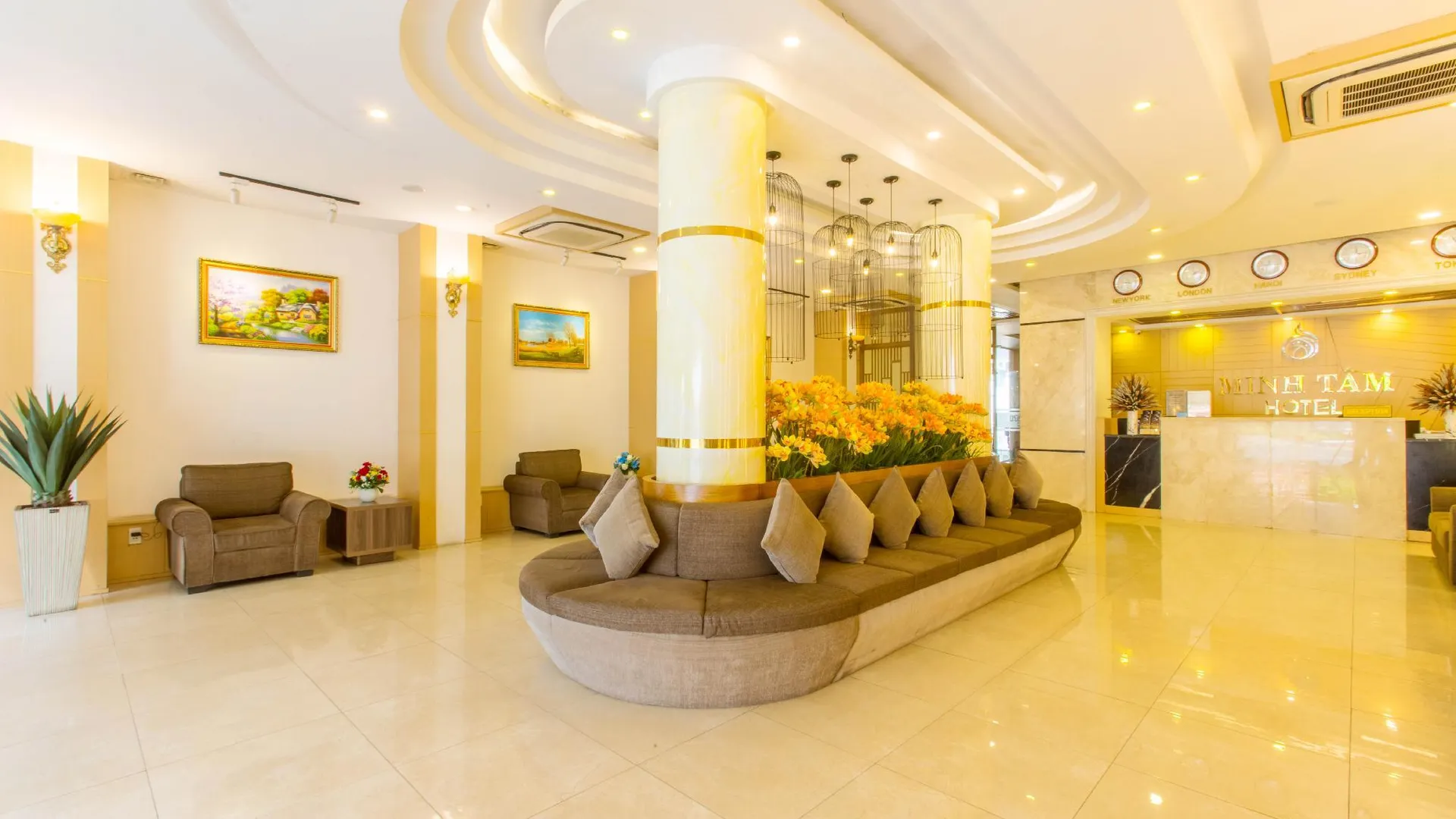 호치민 민 탐 호텔 앤 스파 2성급 호텔 객실