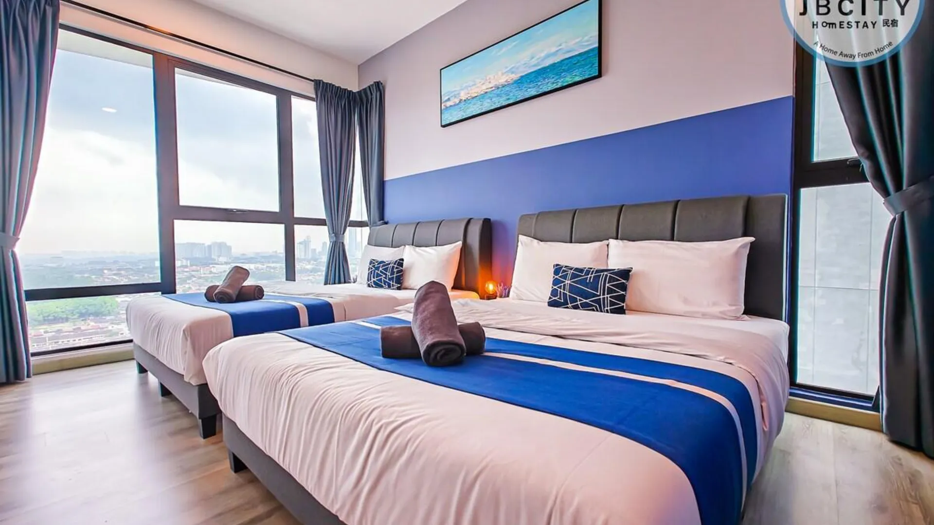 조호바루 / 조호르바루 수투랑바루의 프라이빗 하우스 (128m², 침실 3개, 프라이빗 욕실 2개) 4성급 싱글룸 스위트룸